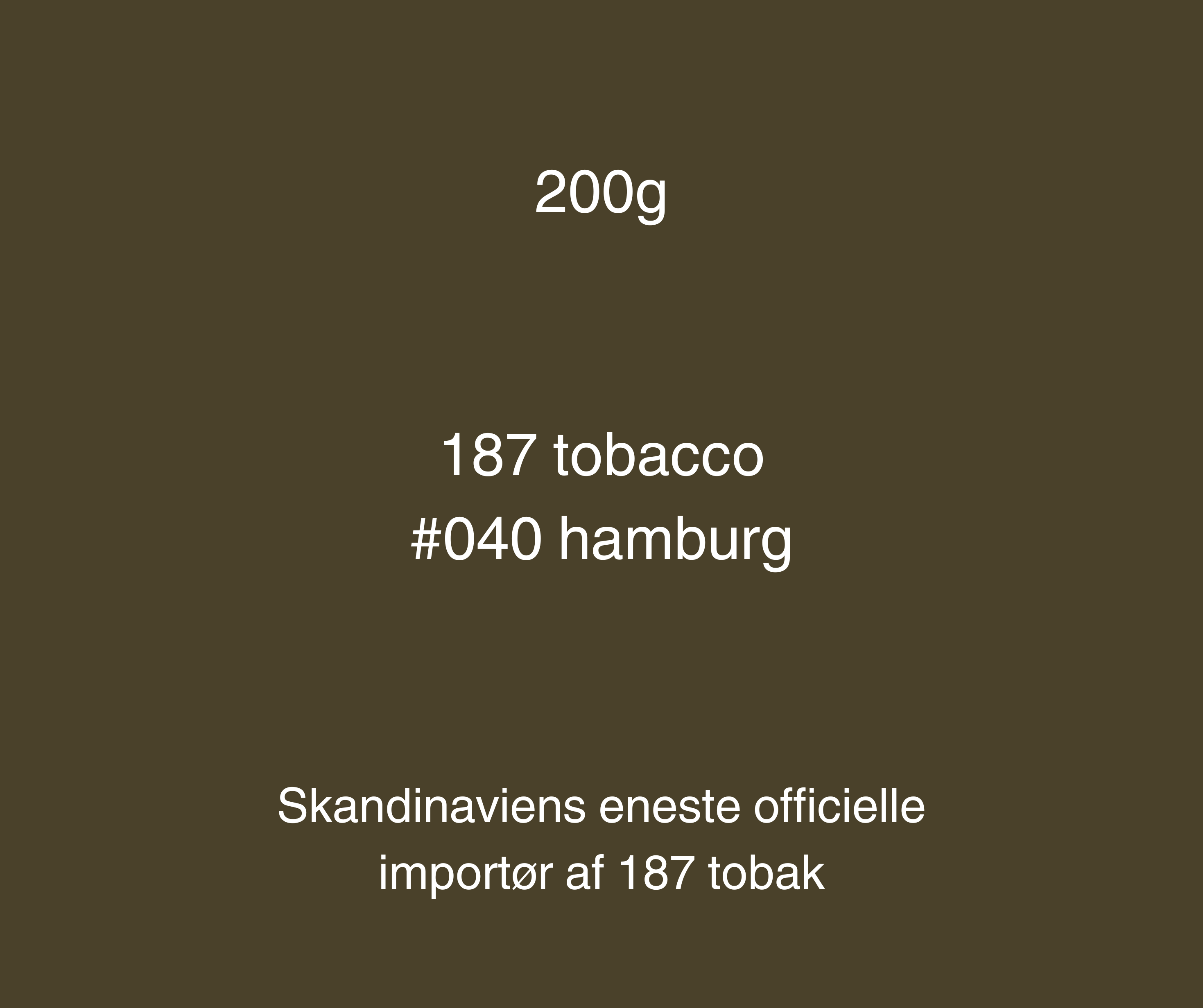 040 Hamburg 200g (Bærmix Mint) - Caesar Shisha