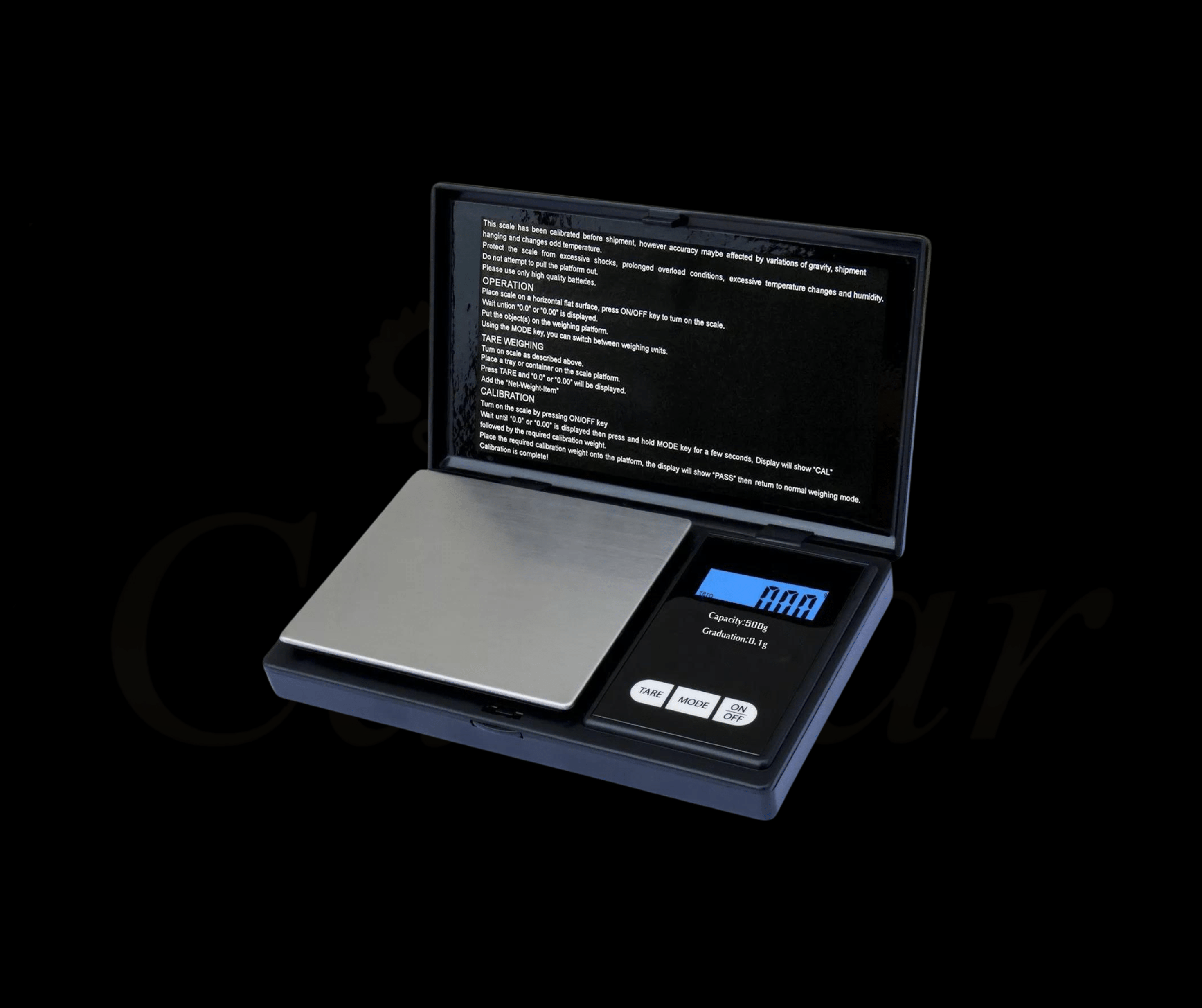 Elektronisk Vægt (Stor) - Caesar Shisha