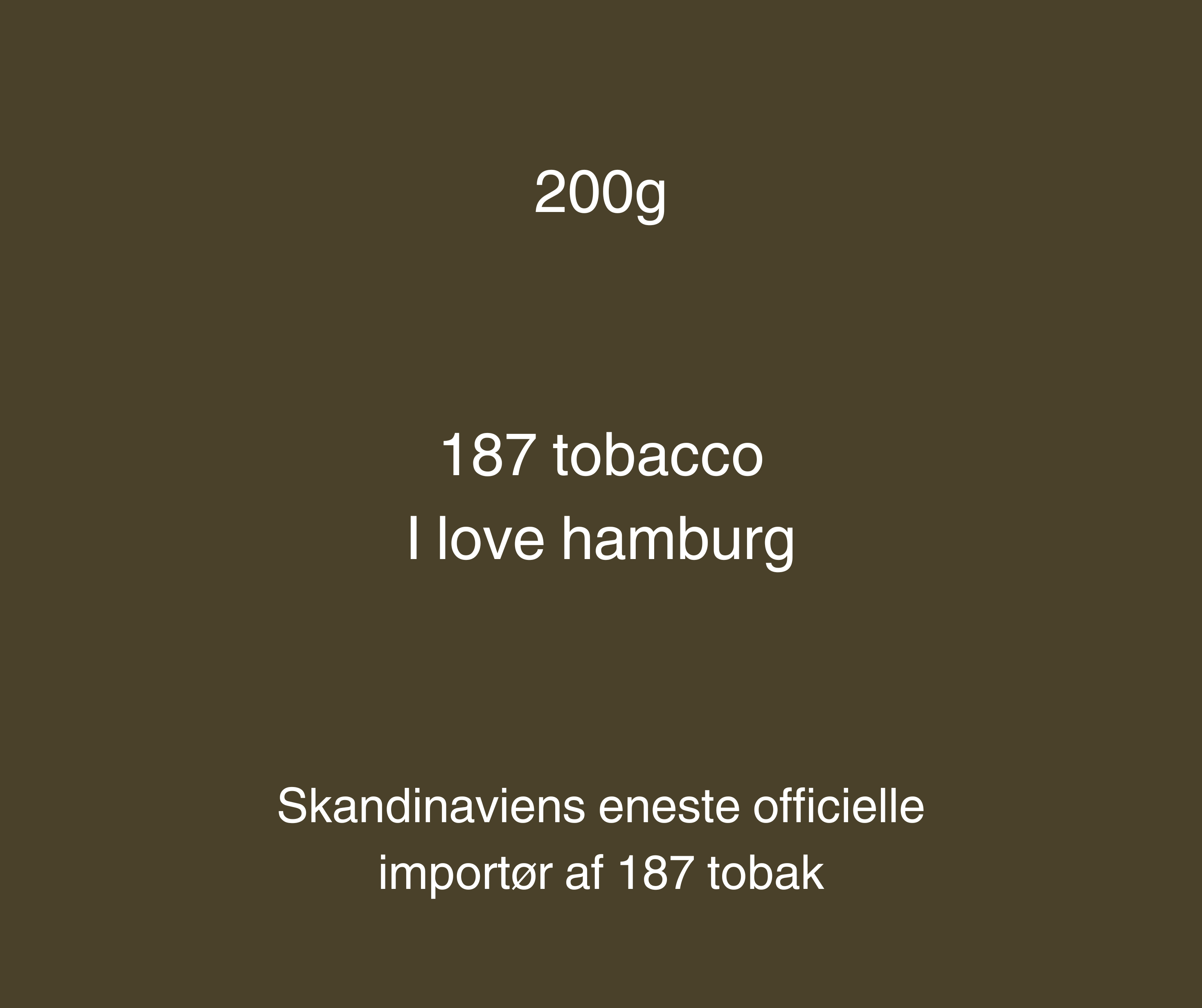 I Love Hamburg 200g (Love 66 & Bærmix Mint) - Caesar Shisha