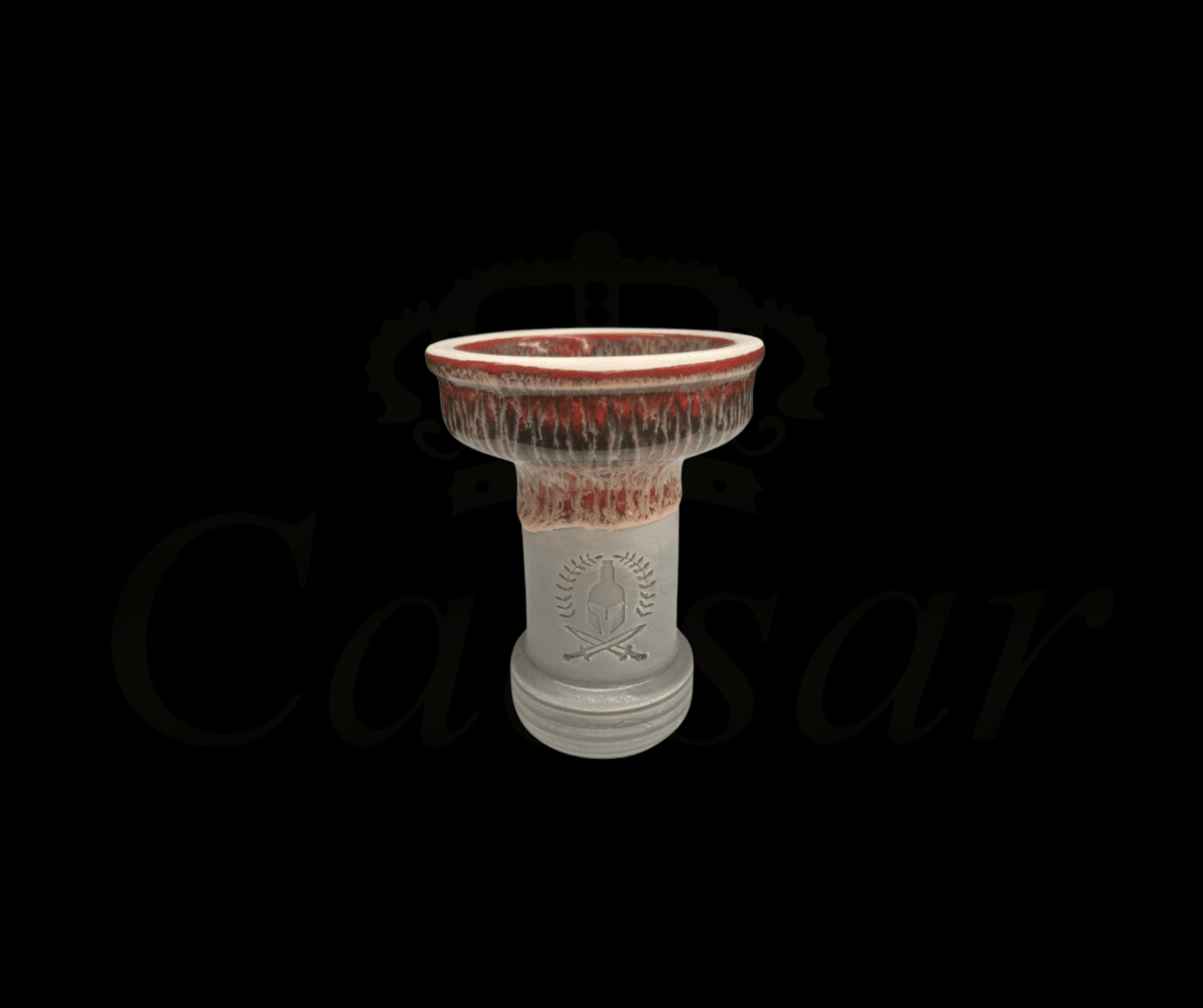 Sparta Short - Red/Gray - Caesar Shisha