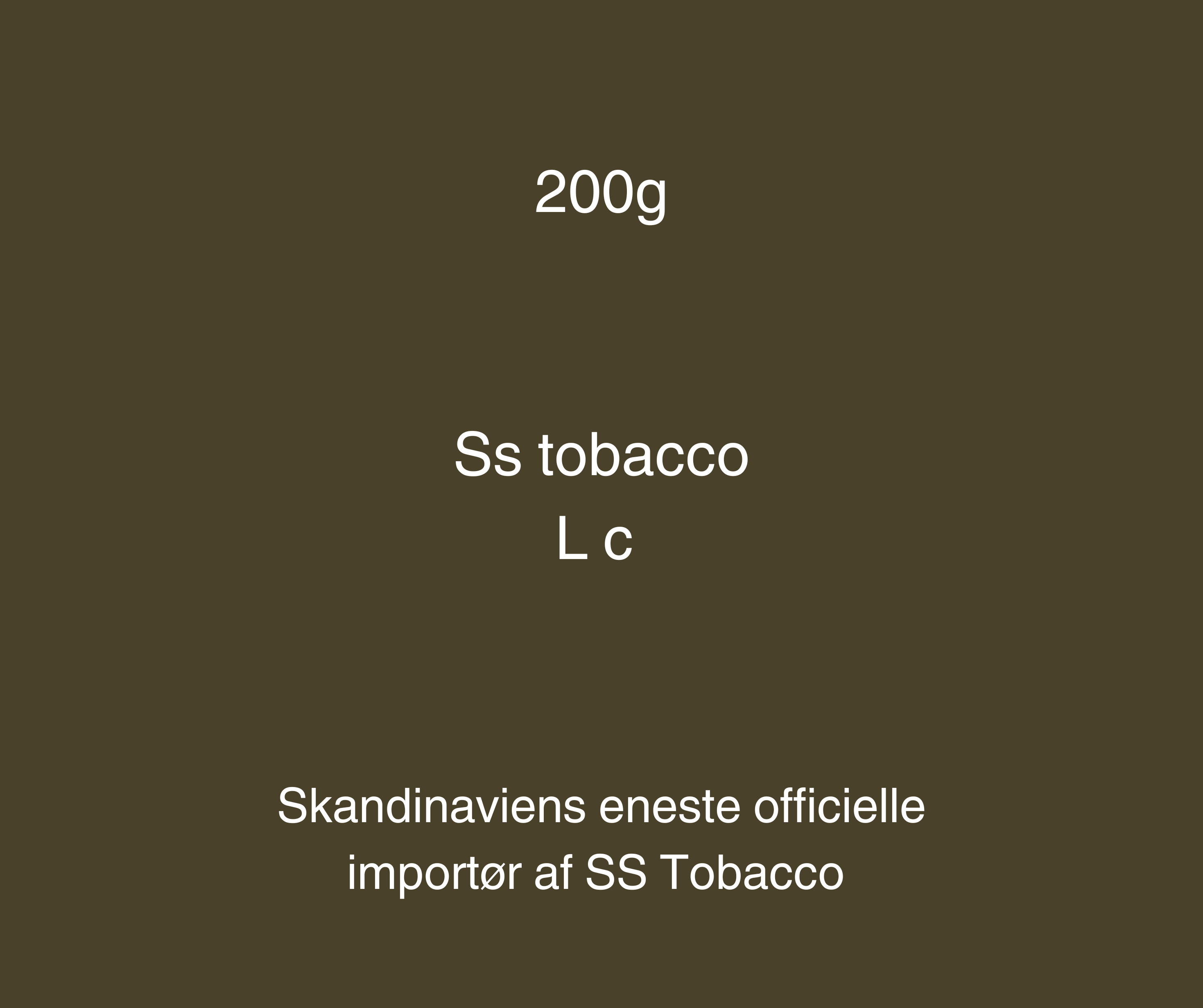 SS TOBACCO - LEMON CHILL - 200G - Caesar Shisha