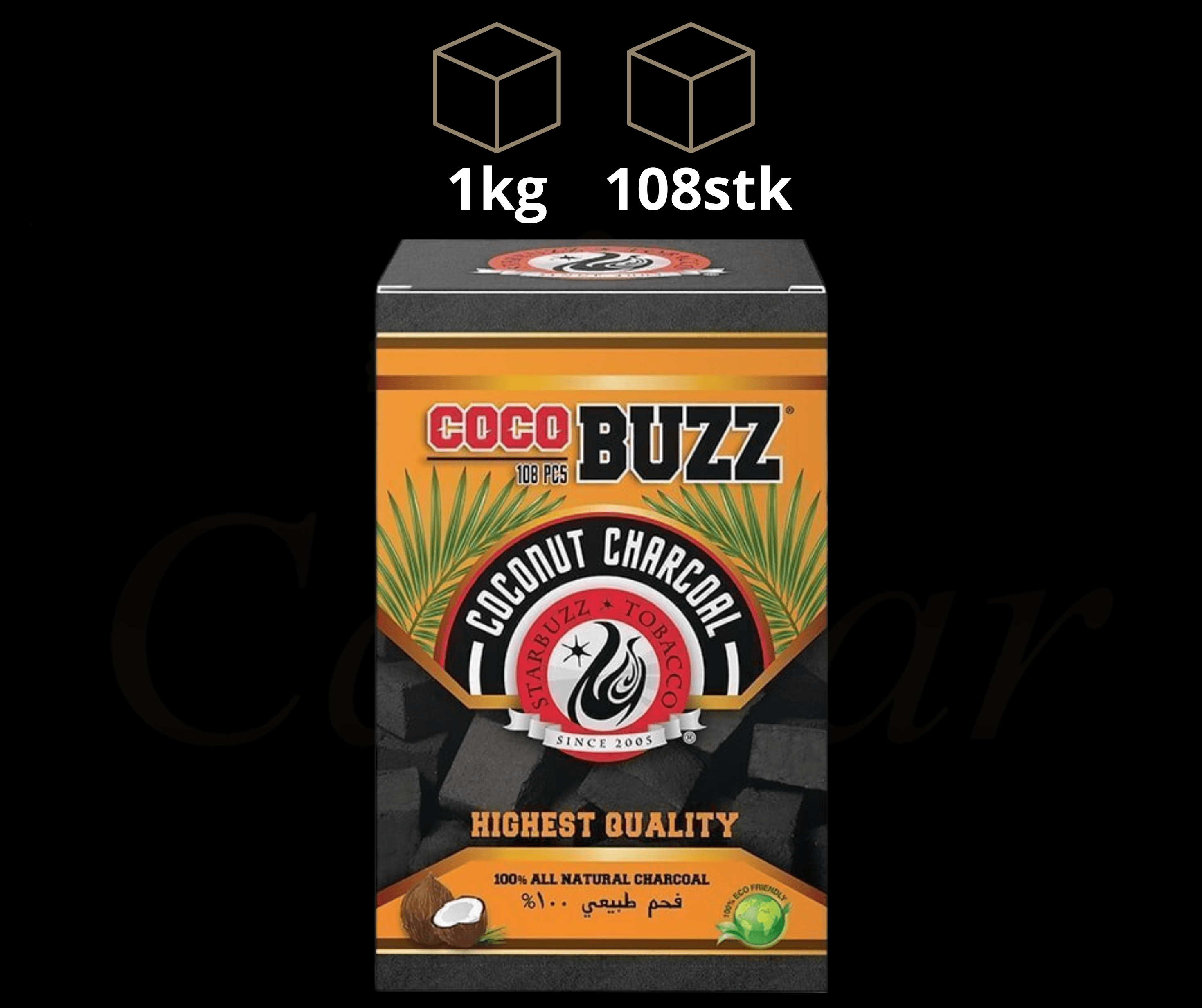 StarBuzz CocoBuzz (10kg) - Caesar Shisha