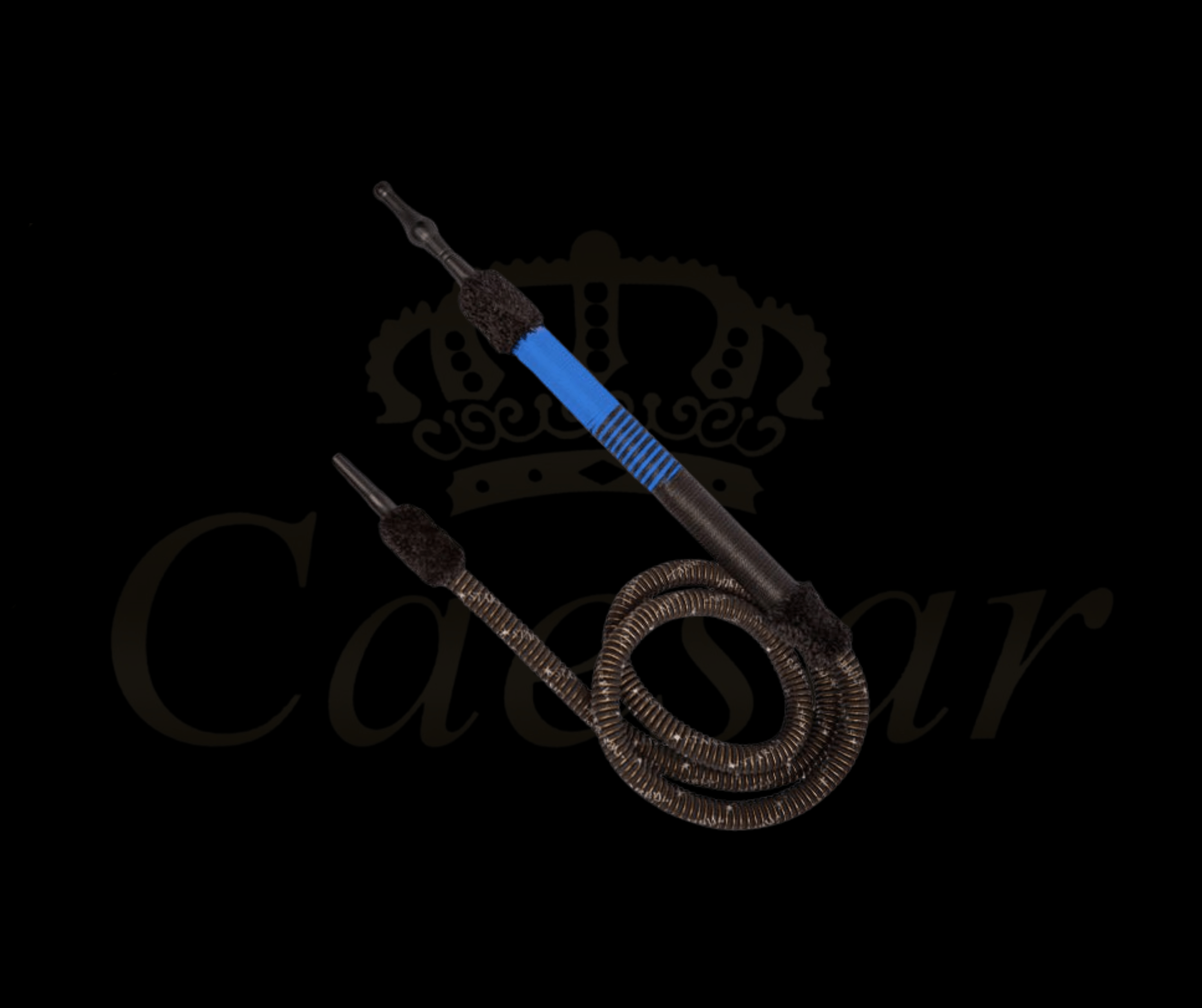 StarBuzz Maximus Hose - Black/Blue - Caesar Shisha