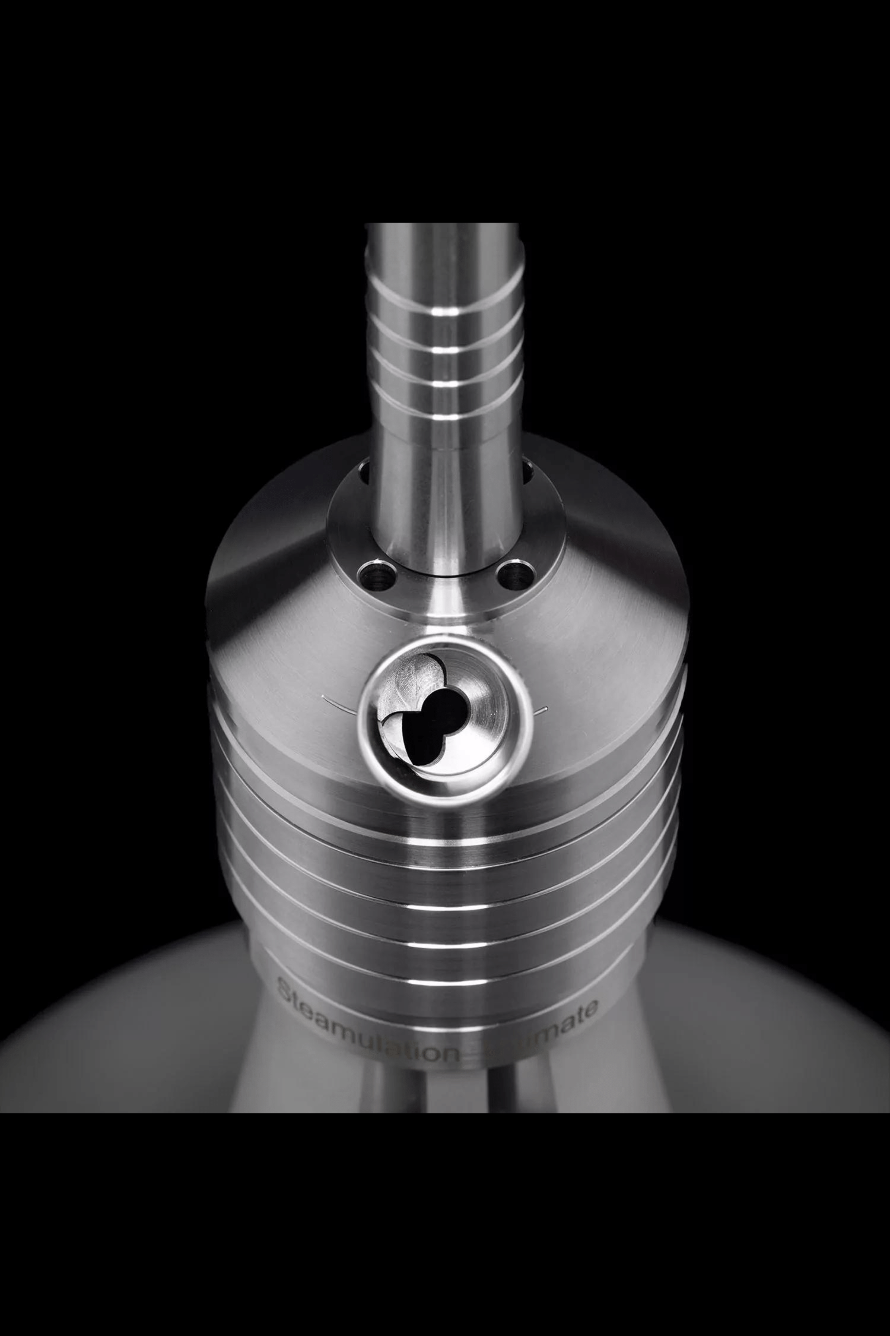 Steamulation - Ultimate ONE - Silver Matt Metallic - Caesar Shisha