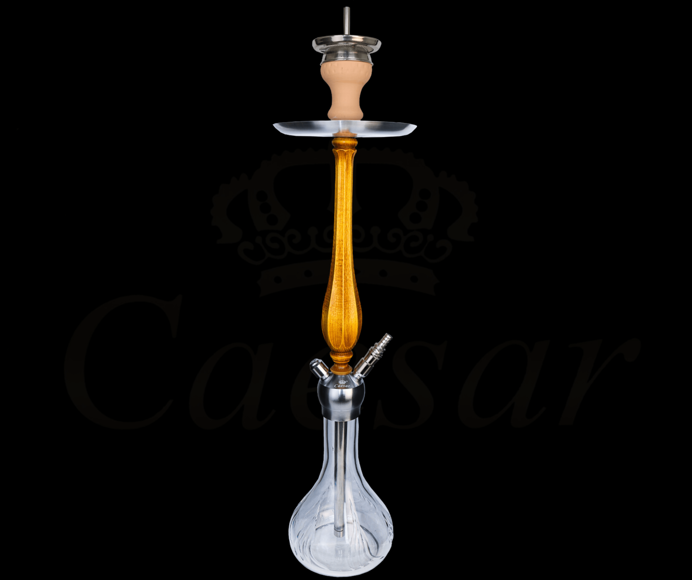 7-Series E760 Woodline - Stainless Steel - Caesar Shisha