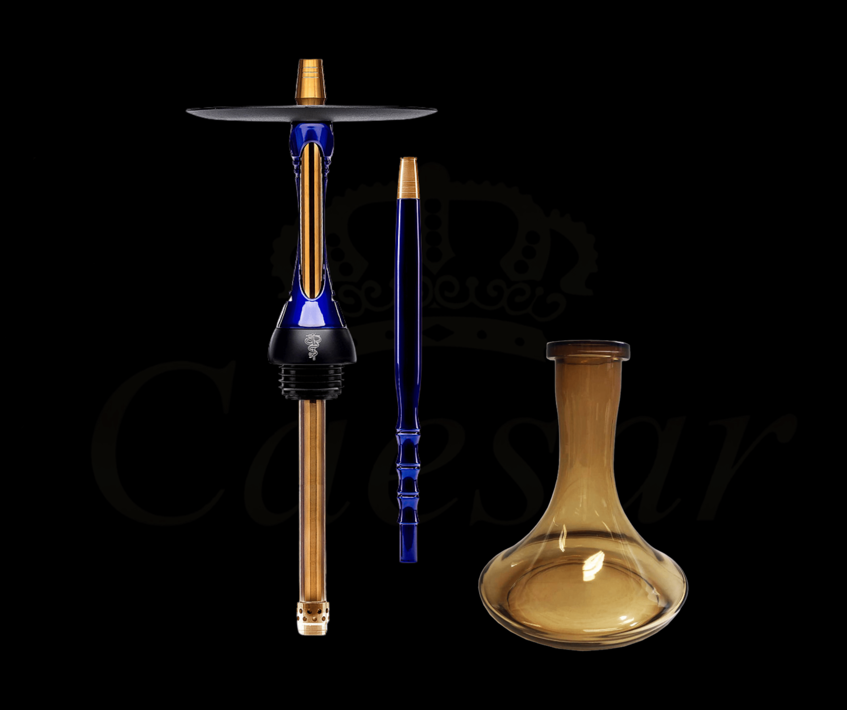 Alpha Hookah - Stem S / Dark Blue - Caesar Shisha