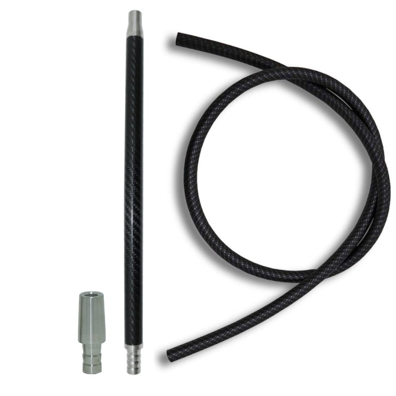 Caesar Carbon Siliconeslange Sæt - - Caesar Shisha