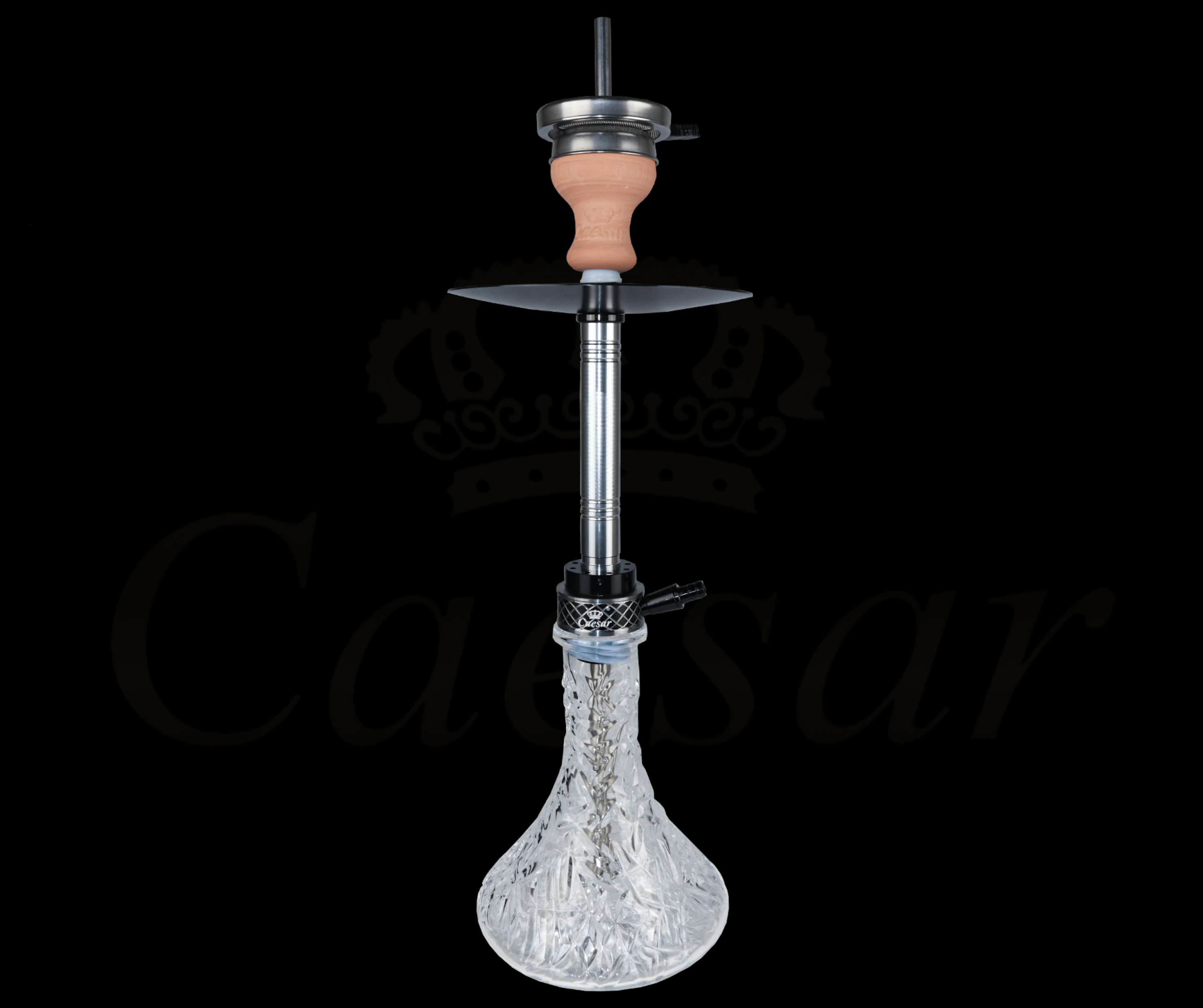 Caesar Model 10 / Silver - Black - Caesar Shisha