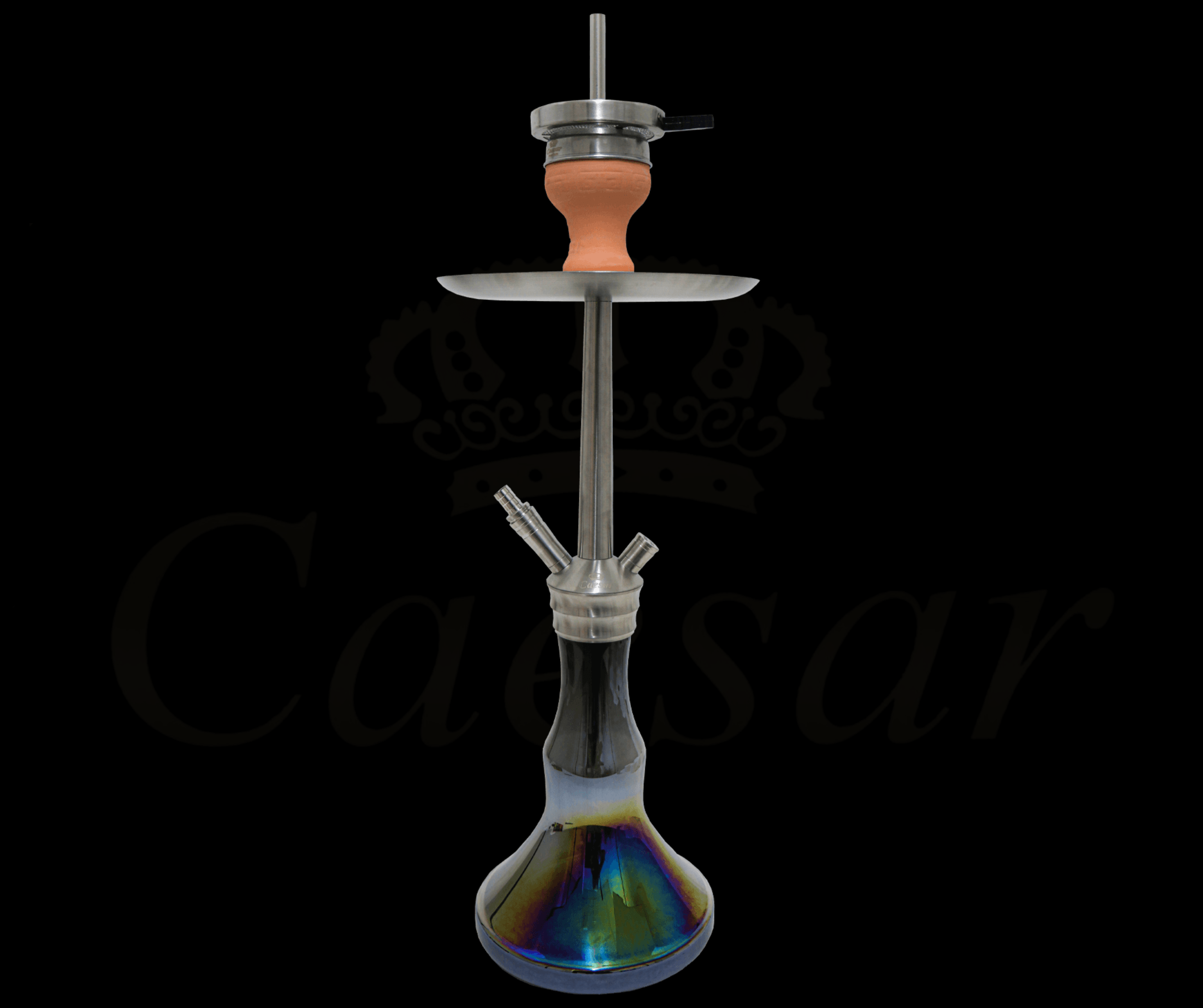 Caesar QUALLE / Stainless Steel / 2er - Light Black - Caesar Shisha