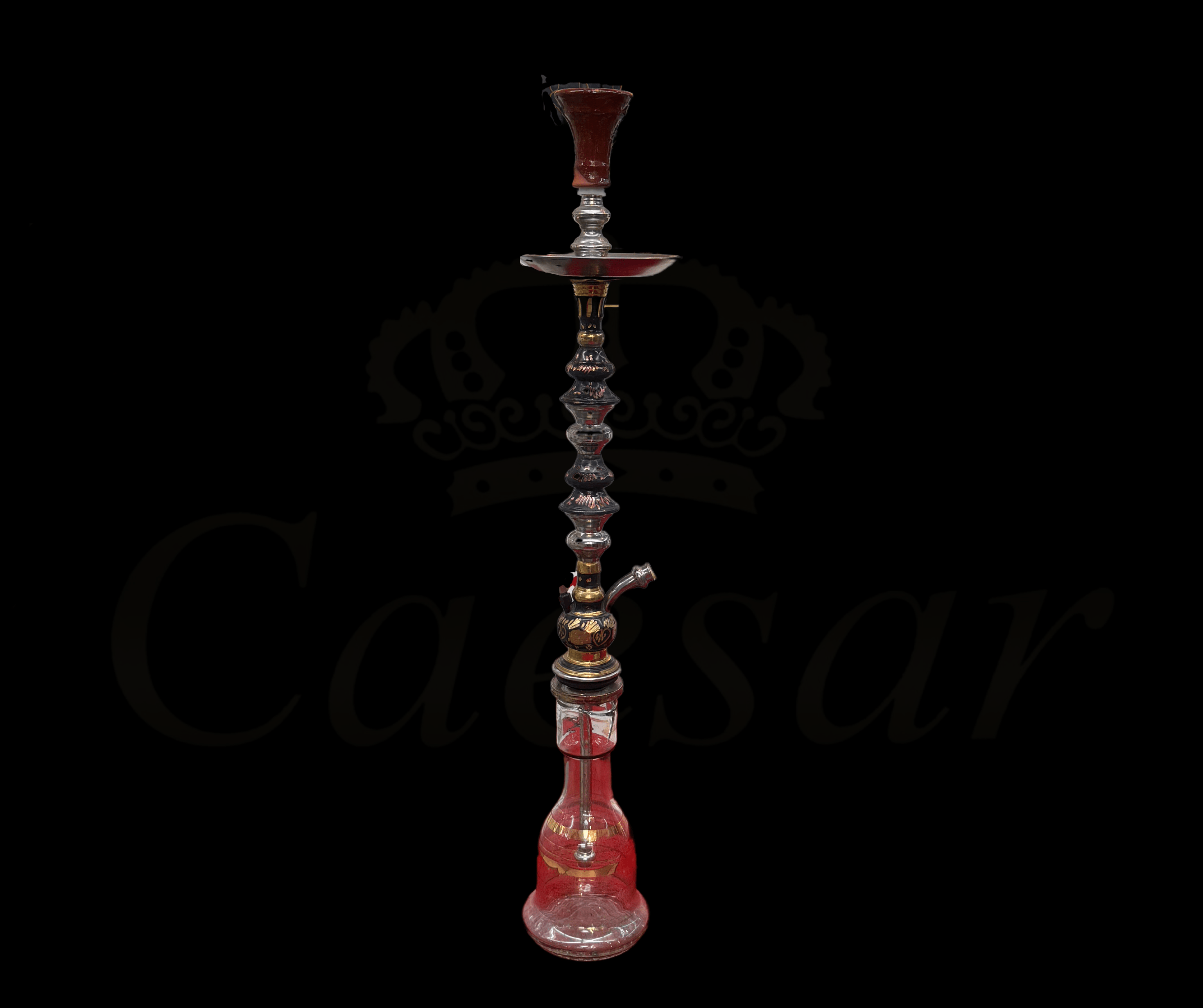 Khalil Mamoon / Black - Gold - Silver - Caesar Shisha