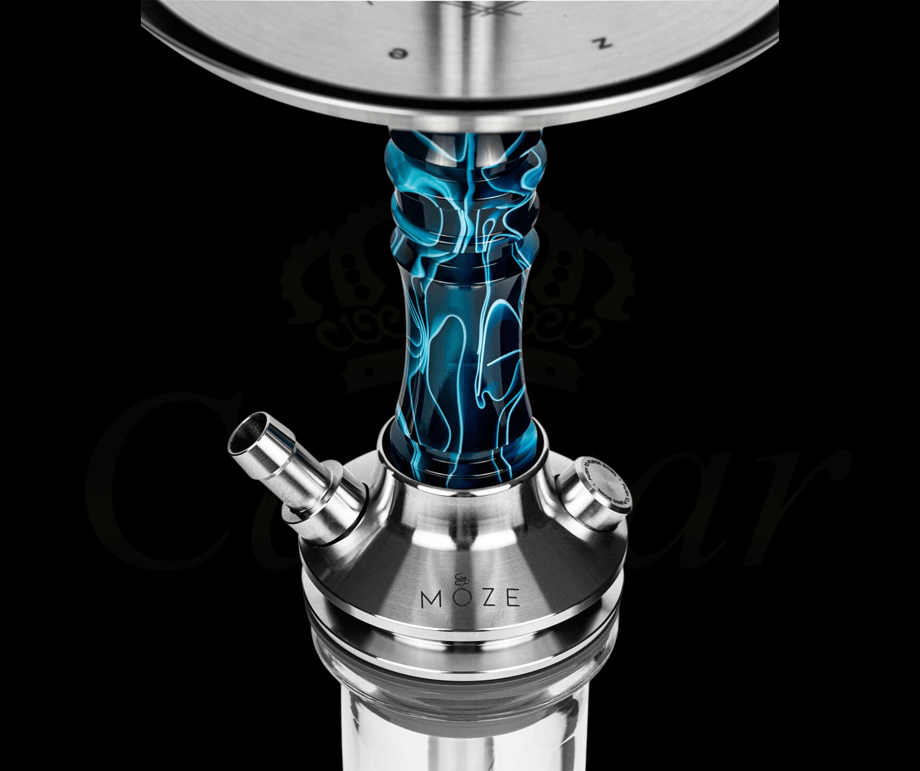 Moze Breeze Pro - Wavy Blue - Caesar Shisha