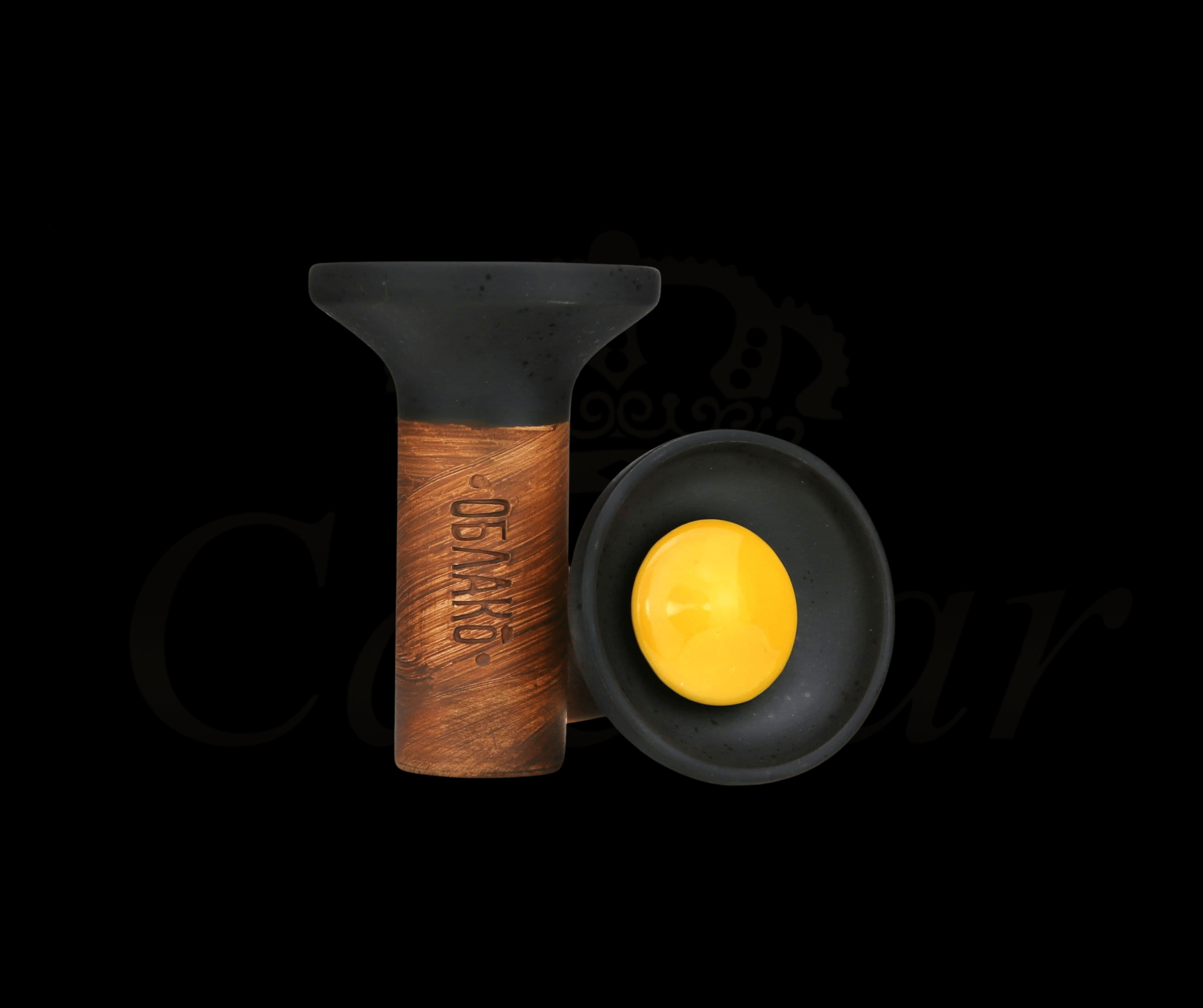 Oblako Flow / Yellow On Black - Caesar Shisha