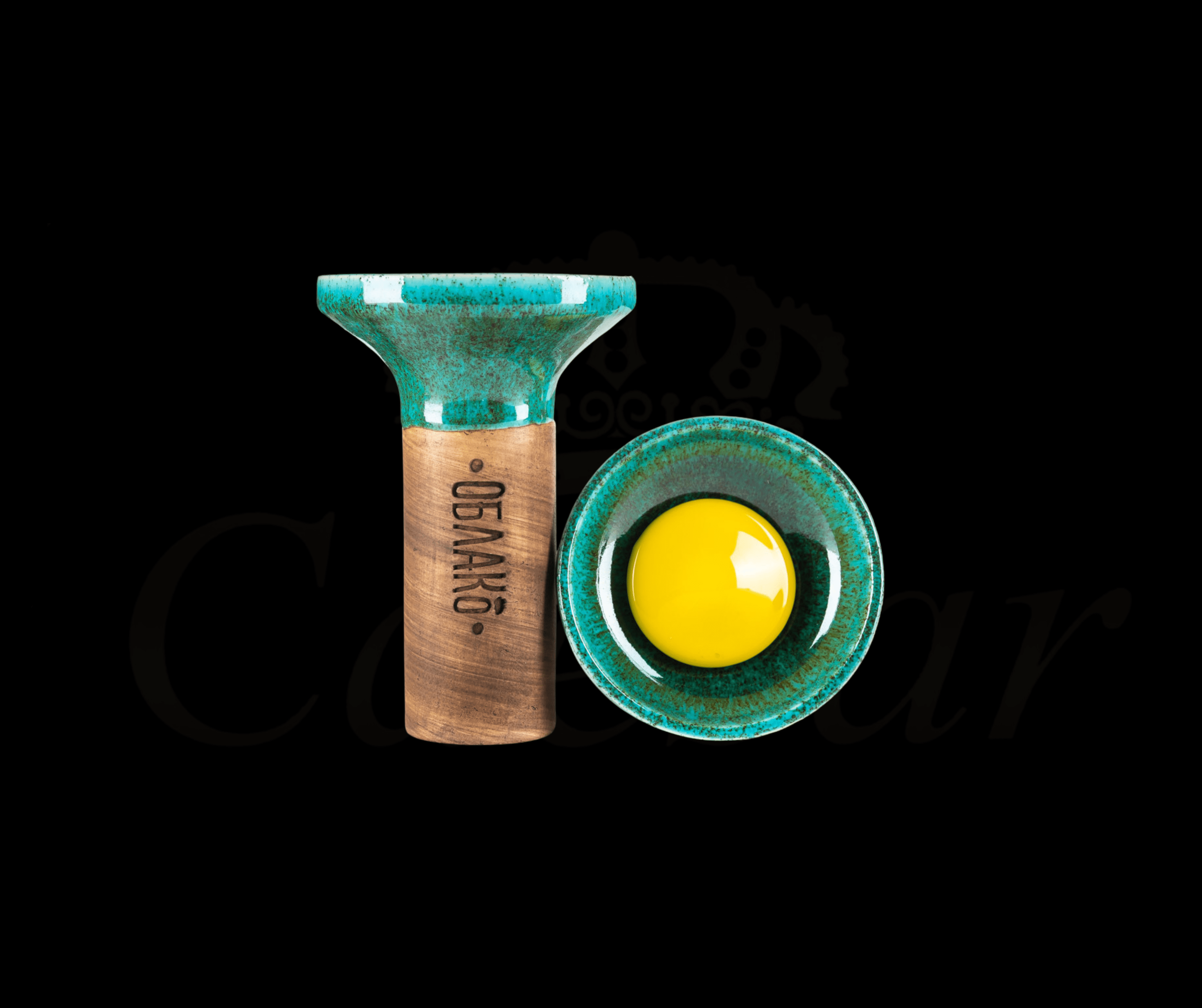 Oblako Flow / Yellow On Blue Wave - Caesar Shisha