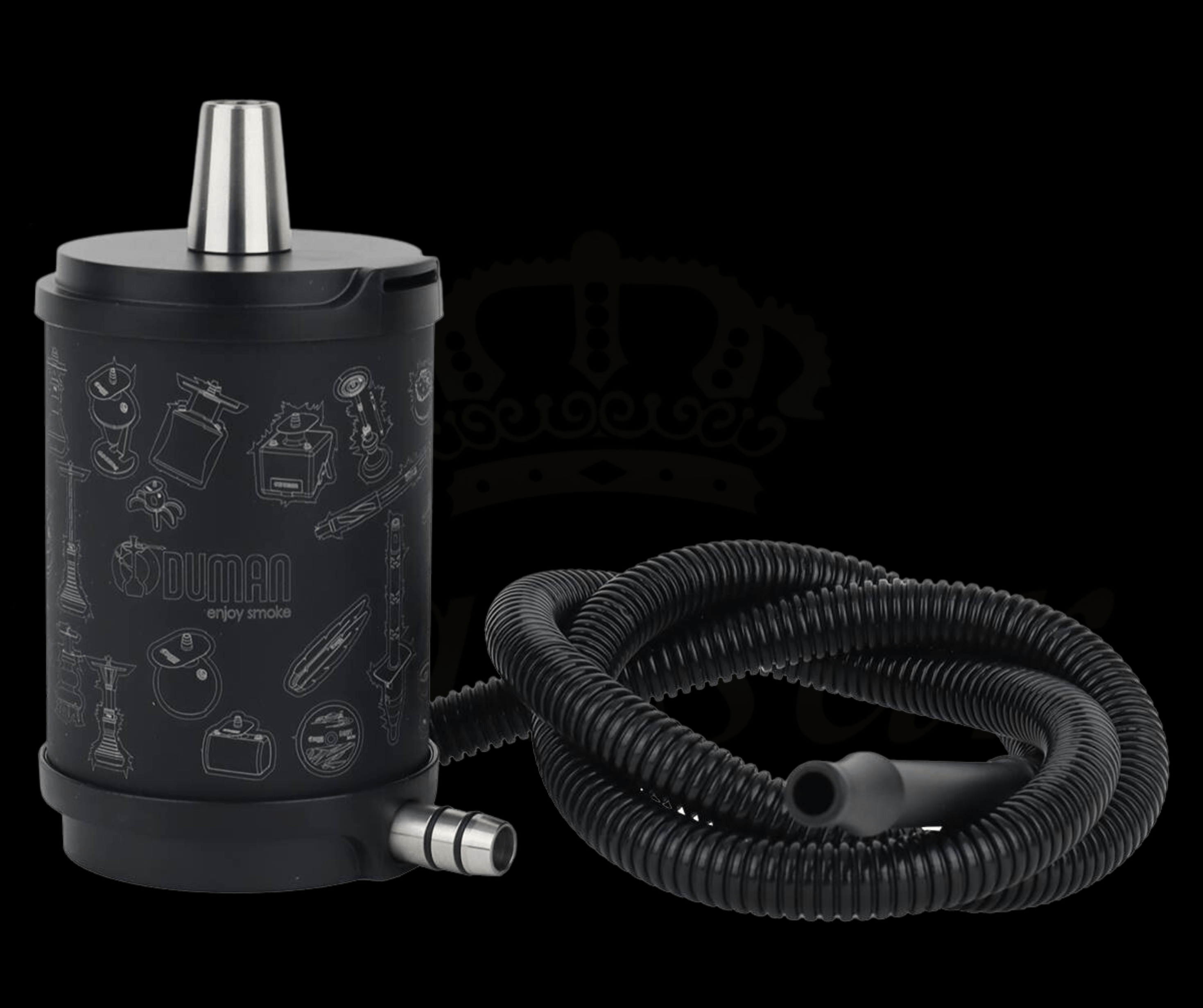 Oduman Atomic - Black - Caesar Shisha