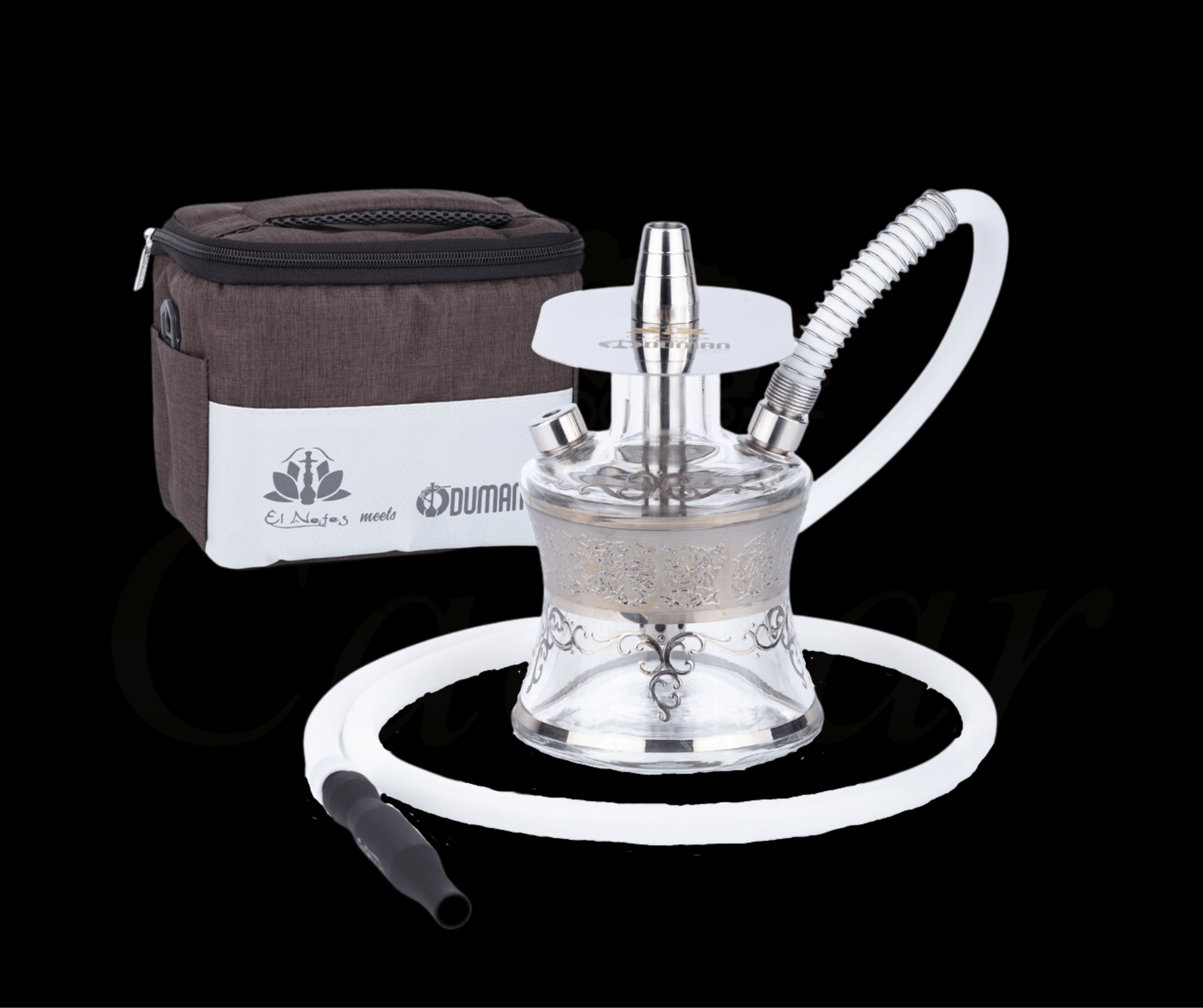 Oduman N2 Travel Meets ElNefes Paltinium - Caesar Shisha