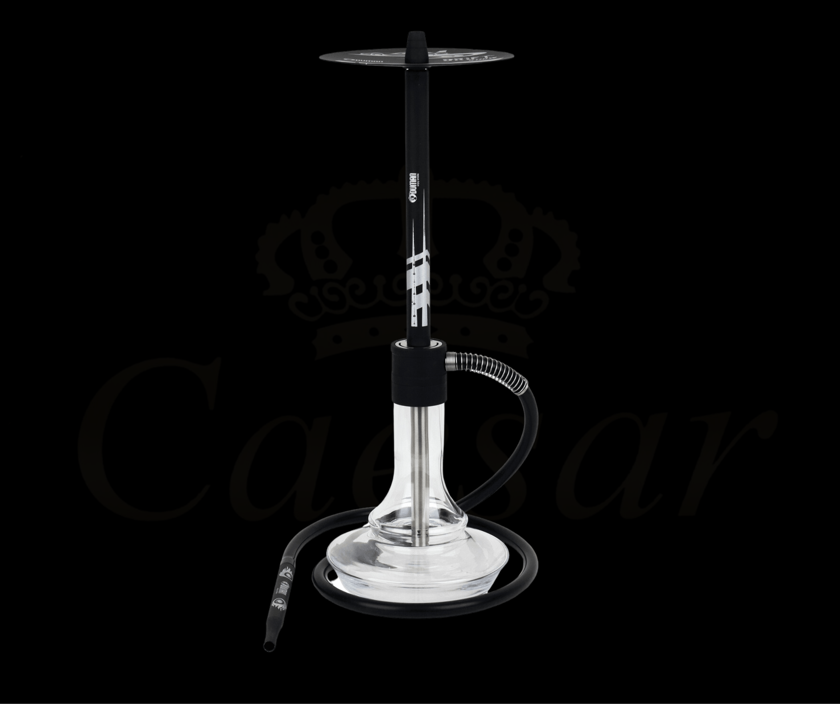 Oduman Smoke Drift Hookah - Black - Caesar Shisha