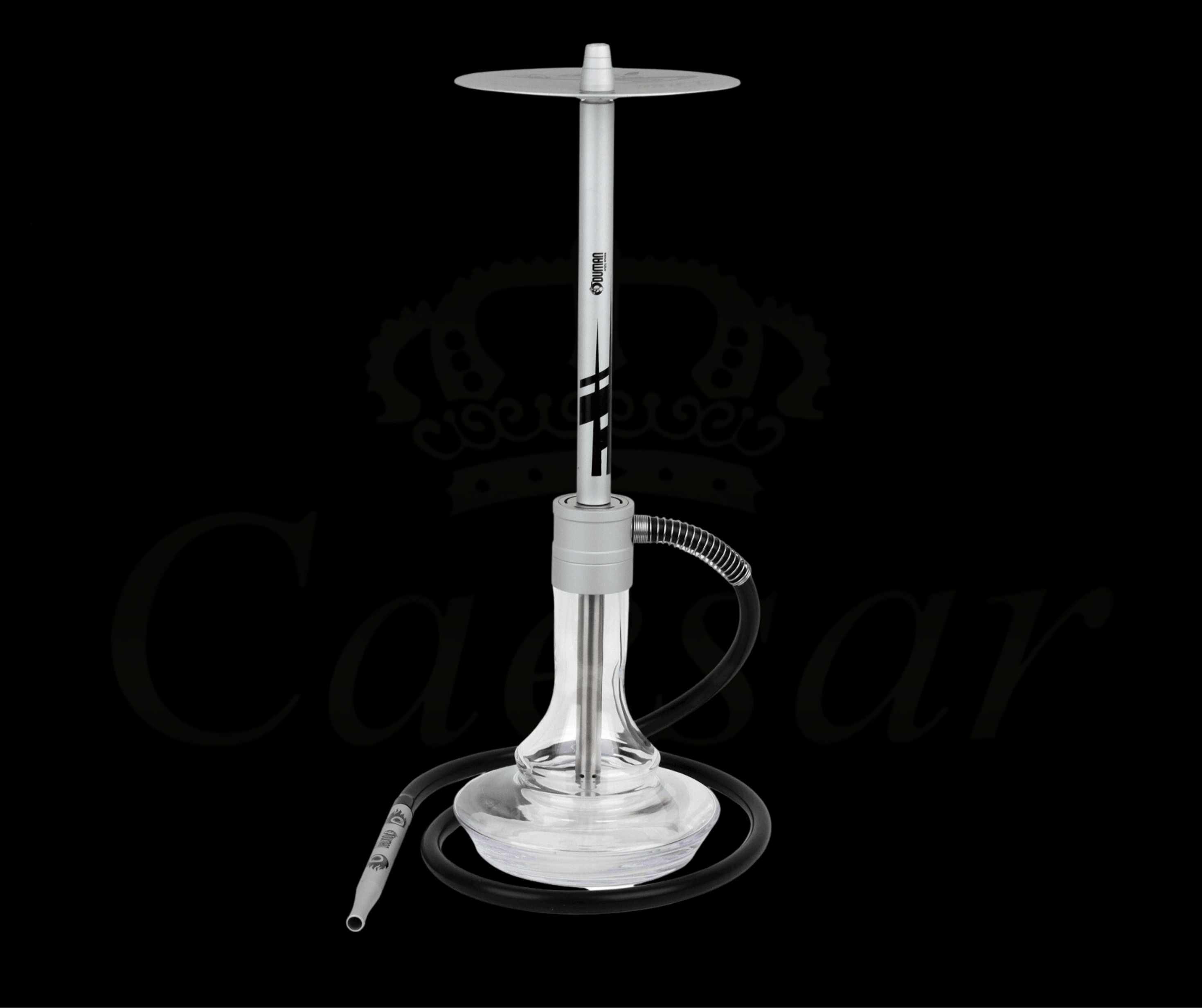 Oduman Smoke Drift Hookah - Chrome - Caesar Shisha