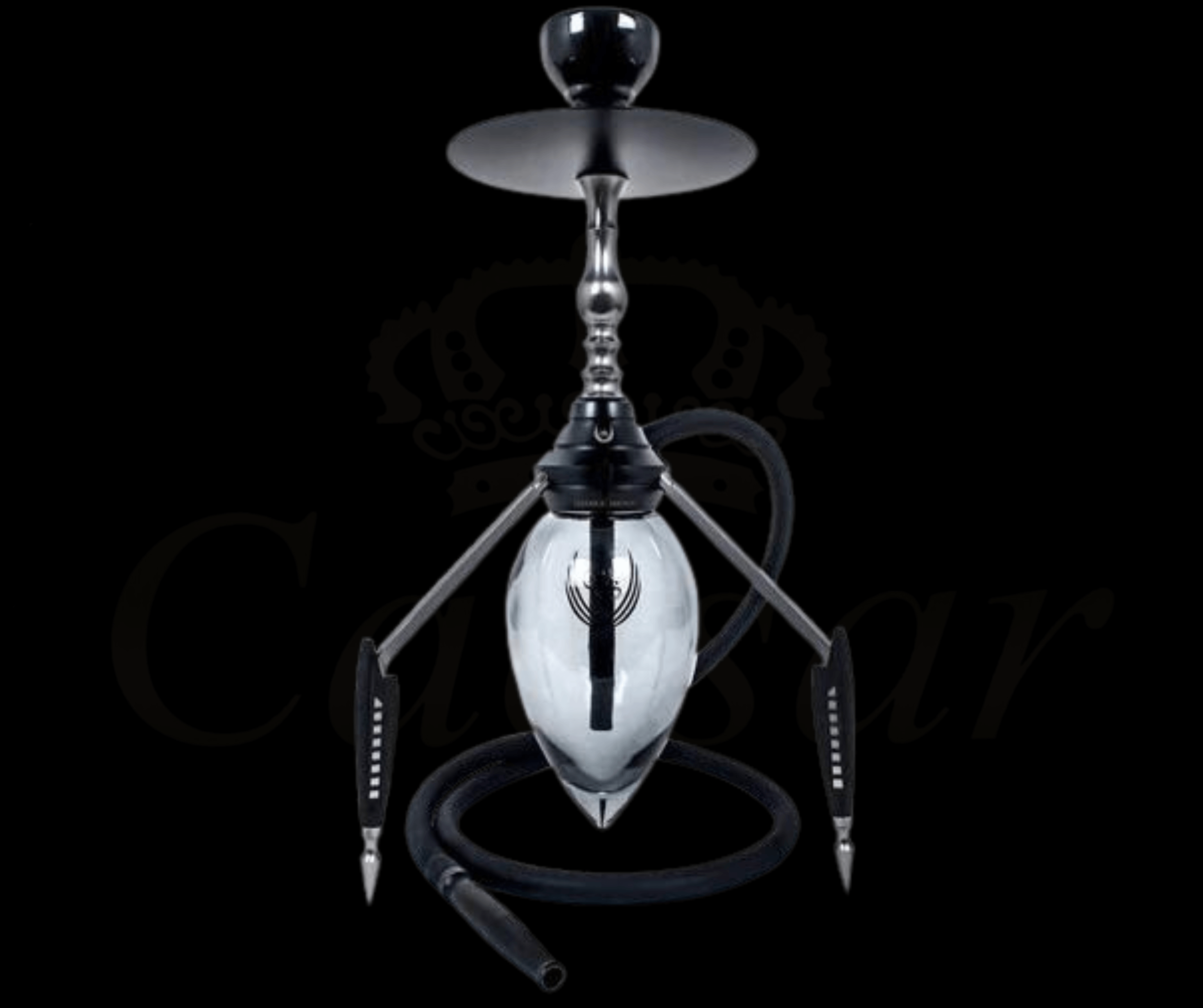 Sahara Smoke Drone - Gun Metal - Caesar Shisha