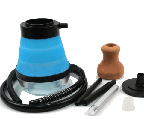 Silicone Rejse Vandpibe - Shisha vandpibe - Caesar Shisha