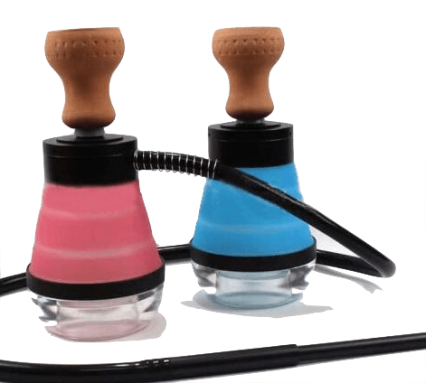 Silicone Rejse Vandpibe - Shisha vandpibe - Caesar Shisha