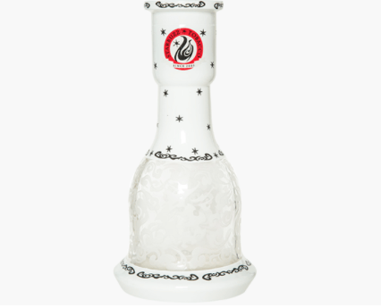 StarBuzz Challenger WoodLine - White/Red - Shisha vandpibe - Caesar Shisha