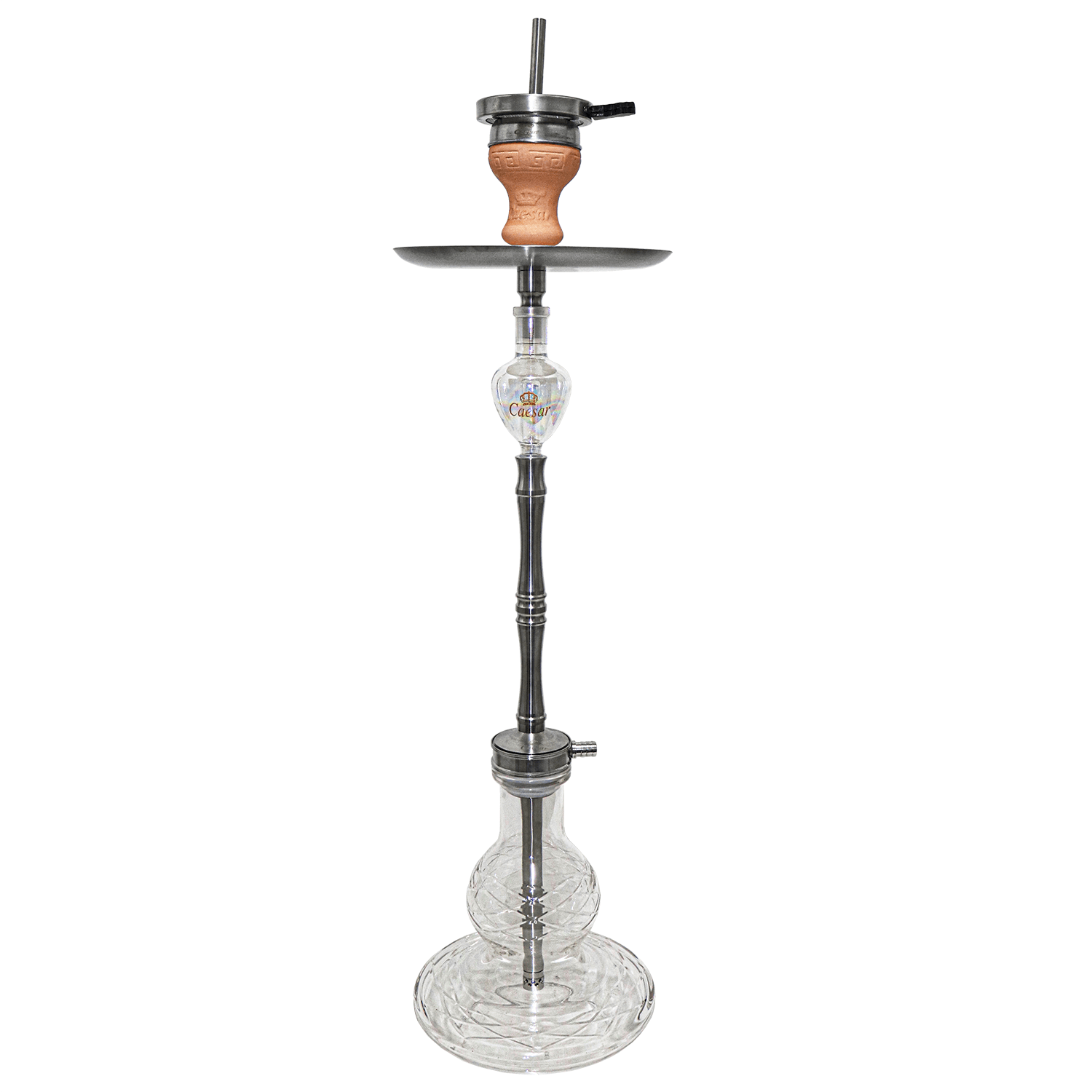 Tradi 360 - Stainless Steel - Transparent - - Caesar Shisha
