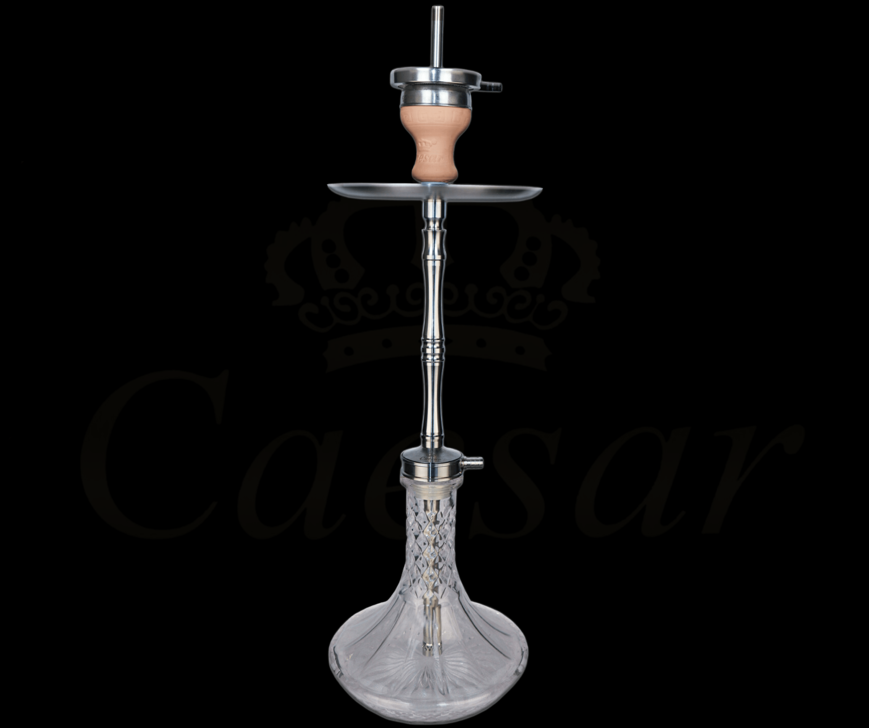 Tradi 360 - Stainless Steel - Transparent - Caesar Shisha