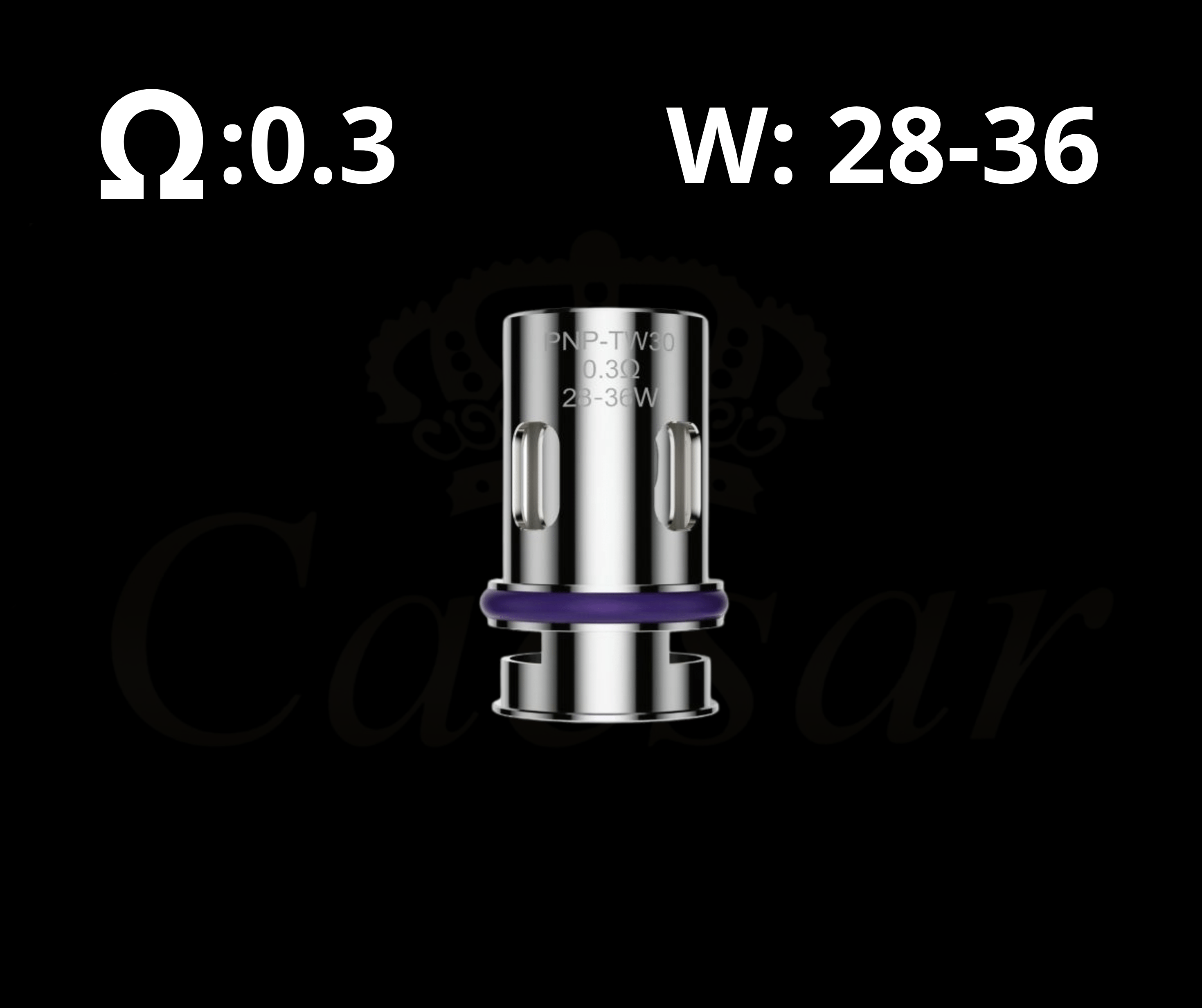VOOPOO PnP-TW30 Coils/Brænder - Caesar Shisha