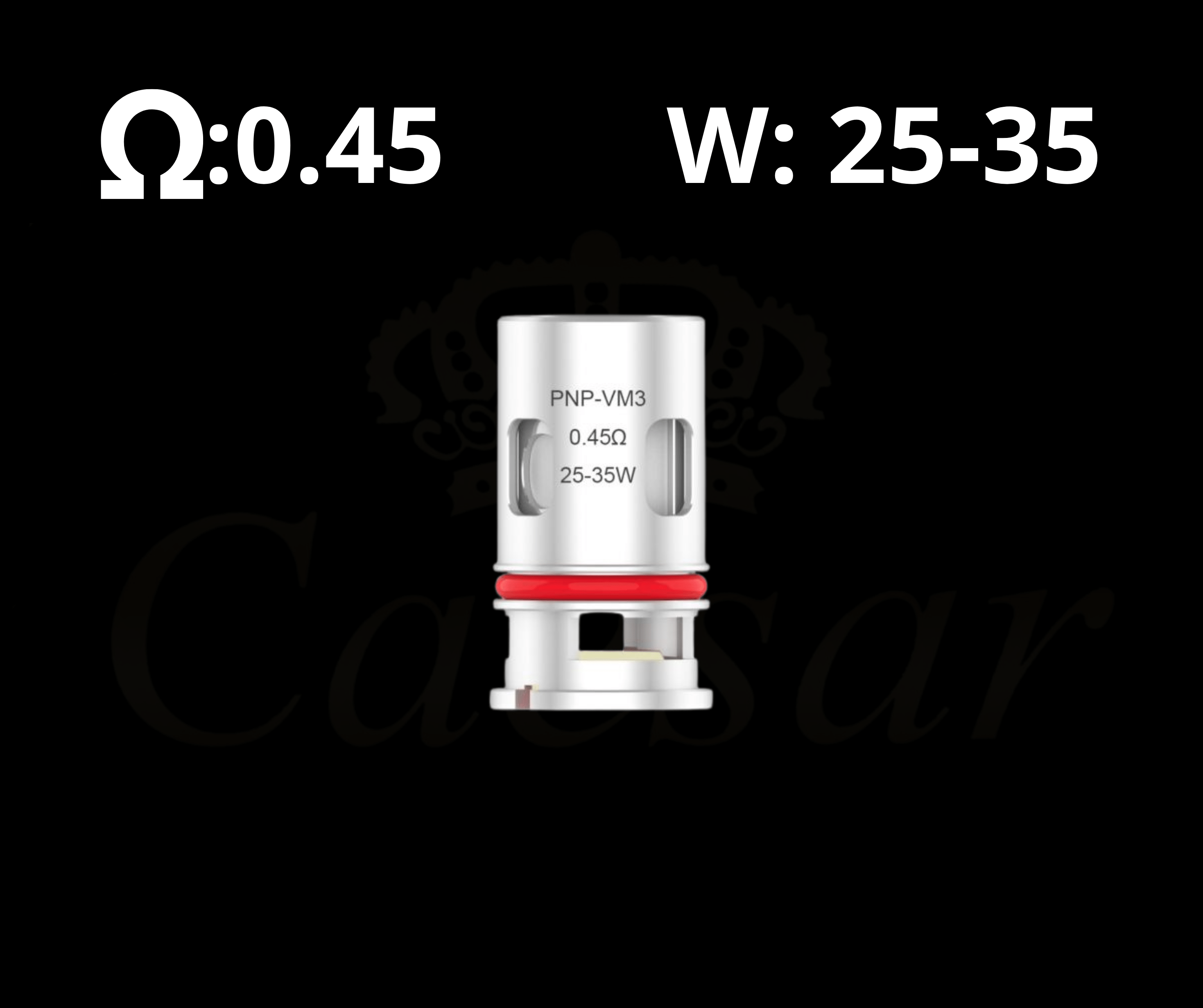 VOOPOO PnP-VM3 Coils/Brænder - Caesar Shisha
