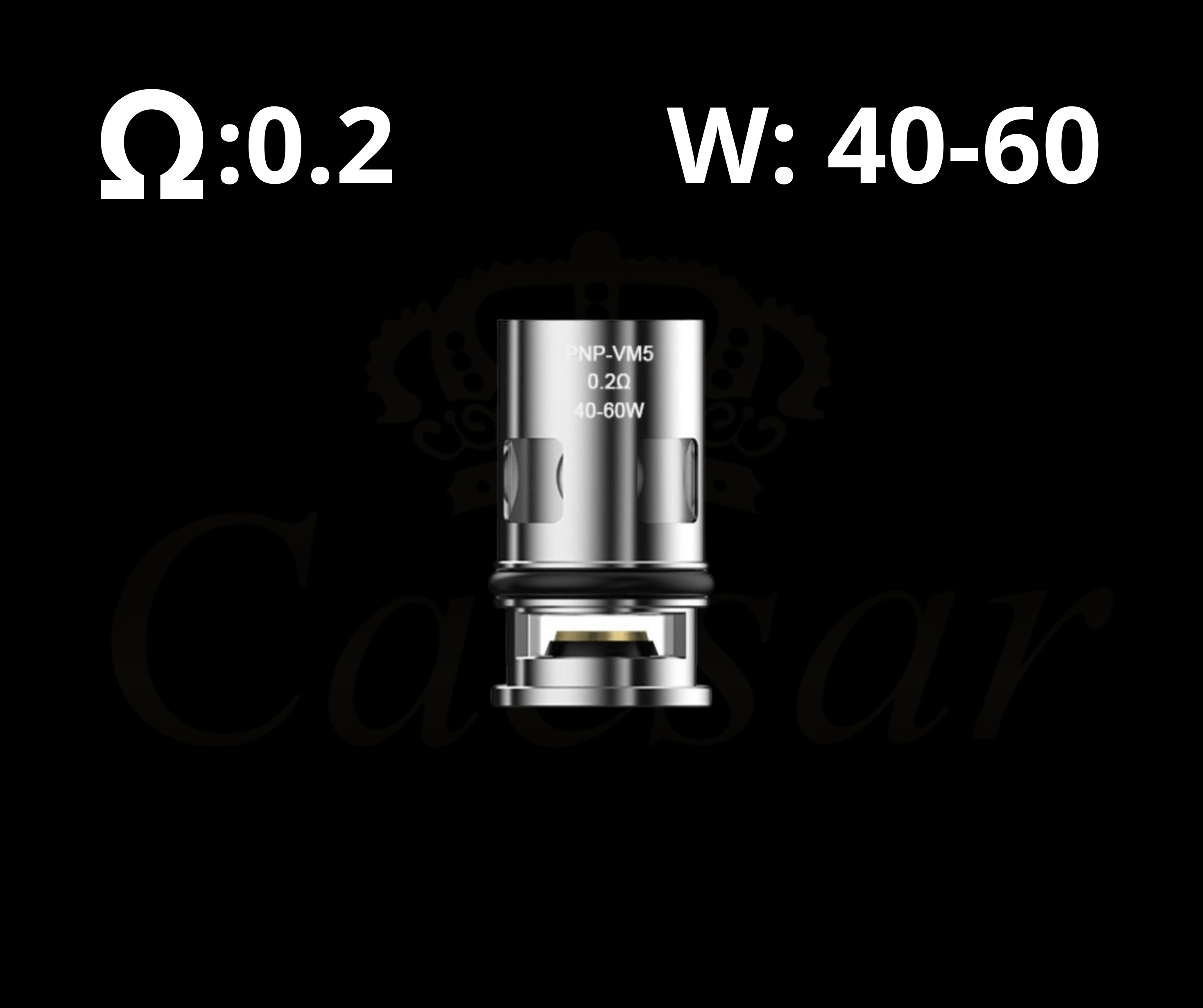 VOOPOO PnP-VM5 Coils/Brænder - Caesar Shisha