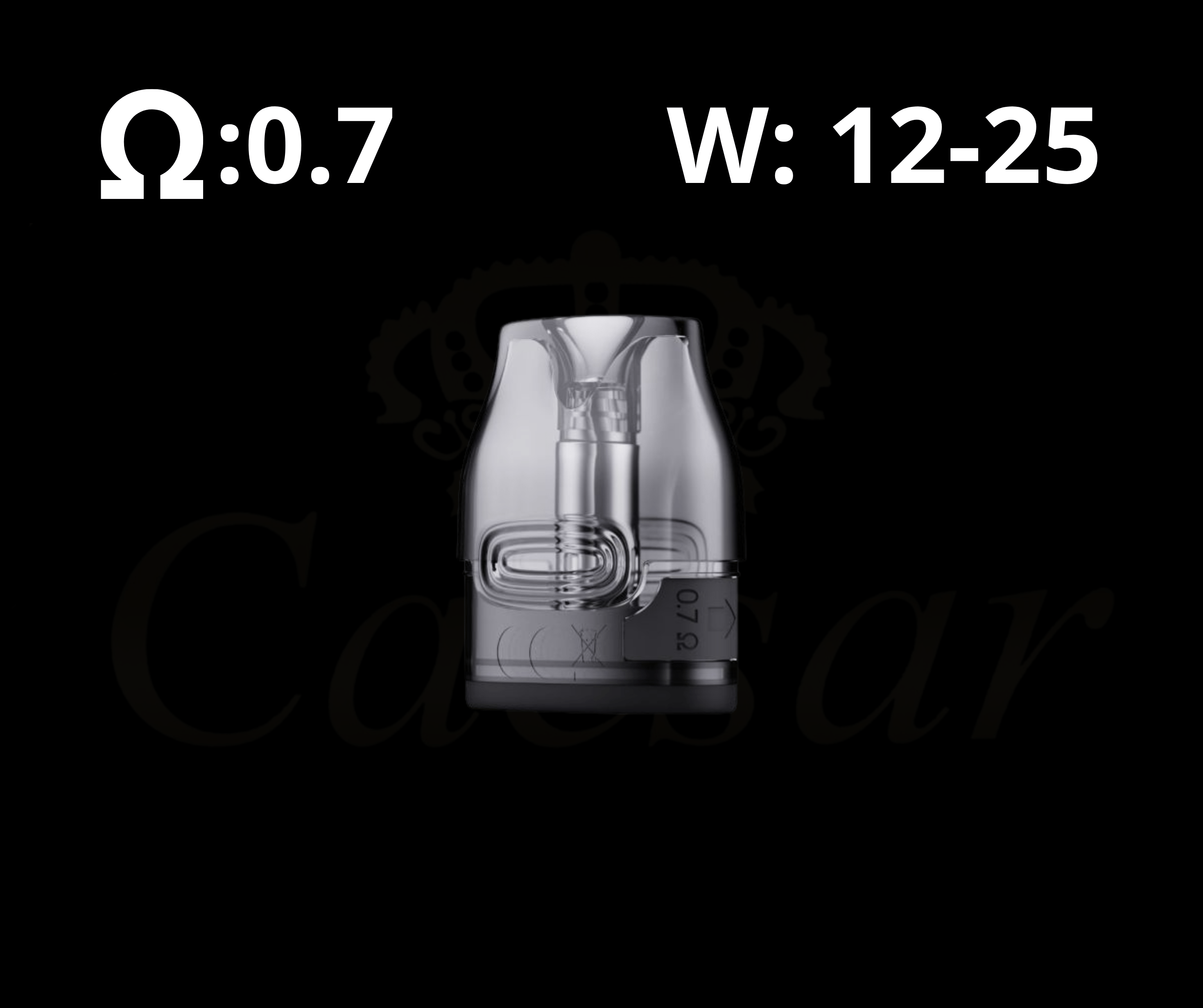 VOOPOO V Thru/V Mate Pods ( 0.7 ) Coils/Brænder - Caesar Shisha