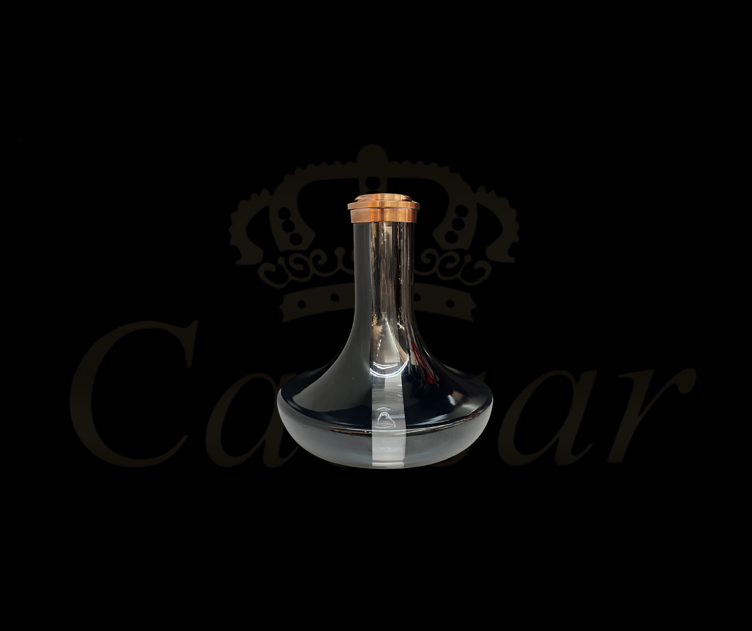 Oduman Inifinity Vase / Bronze - Black