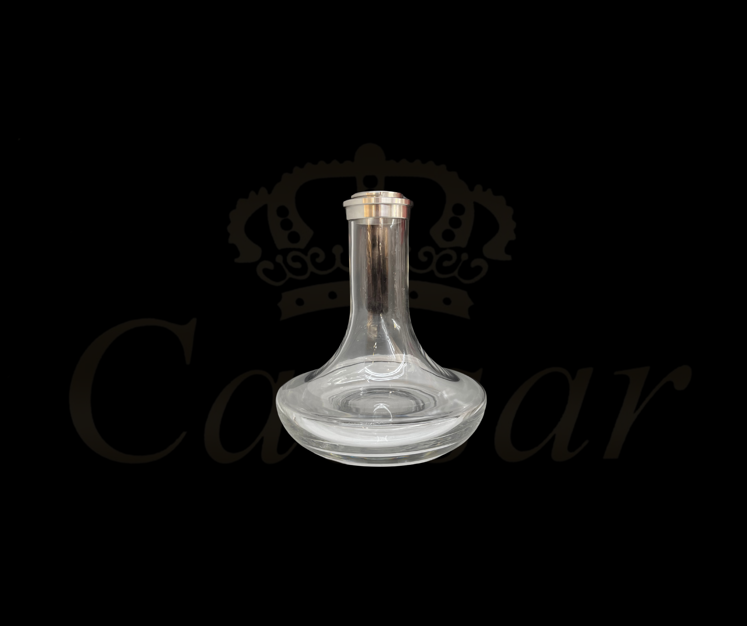 Oduman Inifinity Vase / Silver - Clear