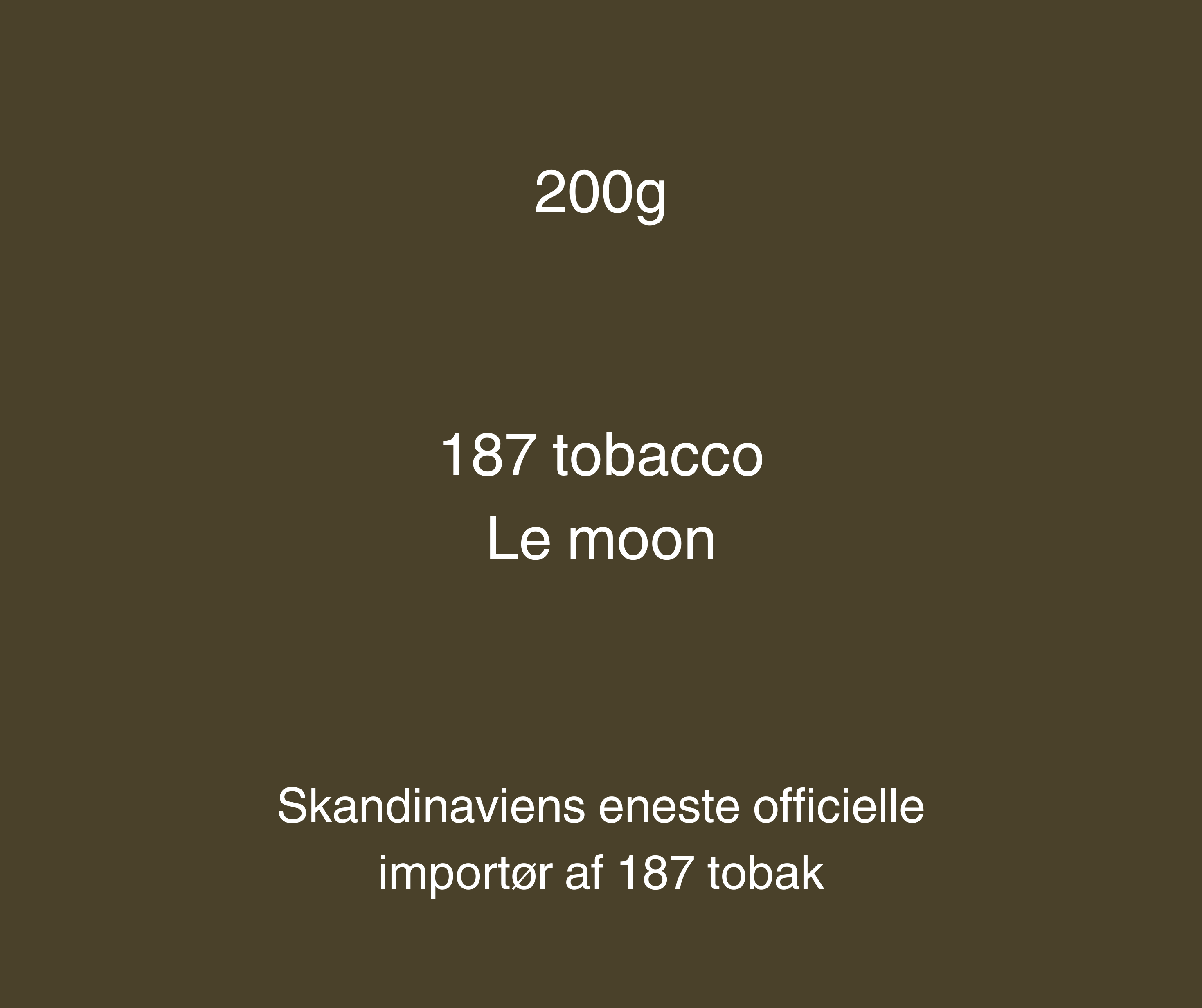 187 Strassenbande Tobacco - Le Moon (200g) - Caesar Shisha