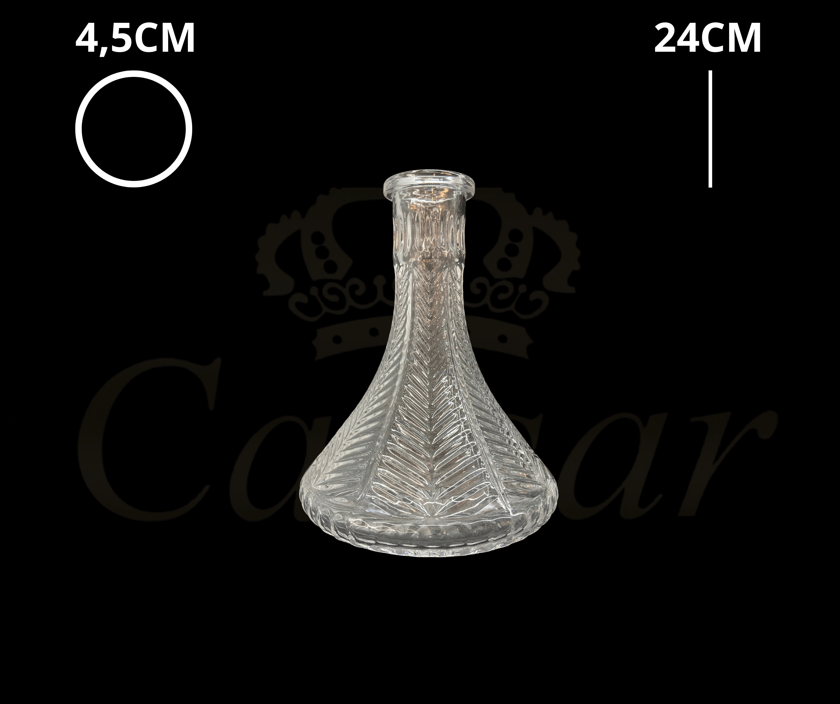 Caesar Reserve Vase - Caesar Shisha