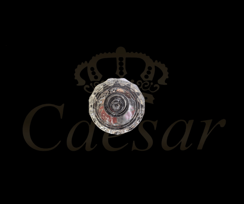 Caesar Royal Diamond Glass Bowl Med Varmeregulator - Caesar Shisha