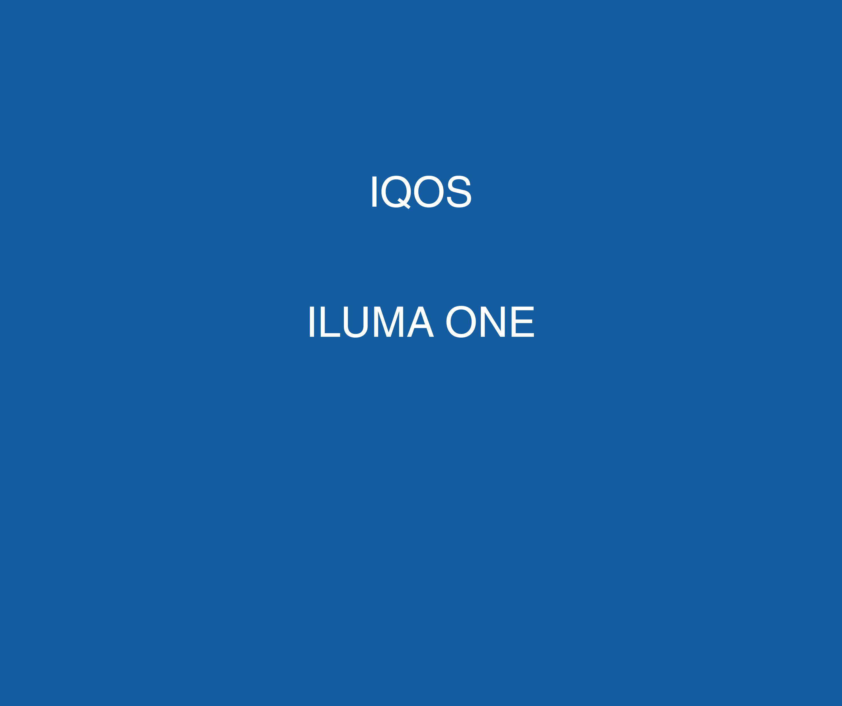 IQOS ILUMA ONE / Azure Blue - Caesar Shisha