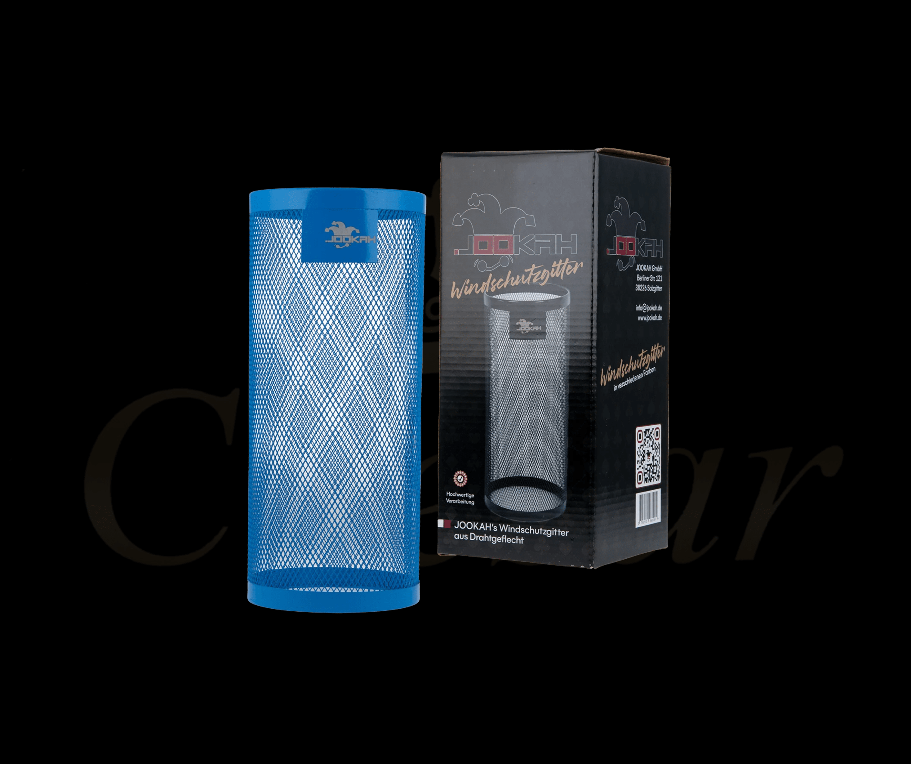 Jookah / Vindskærm Blue - Caesar Shisha