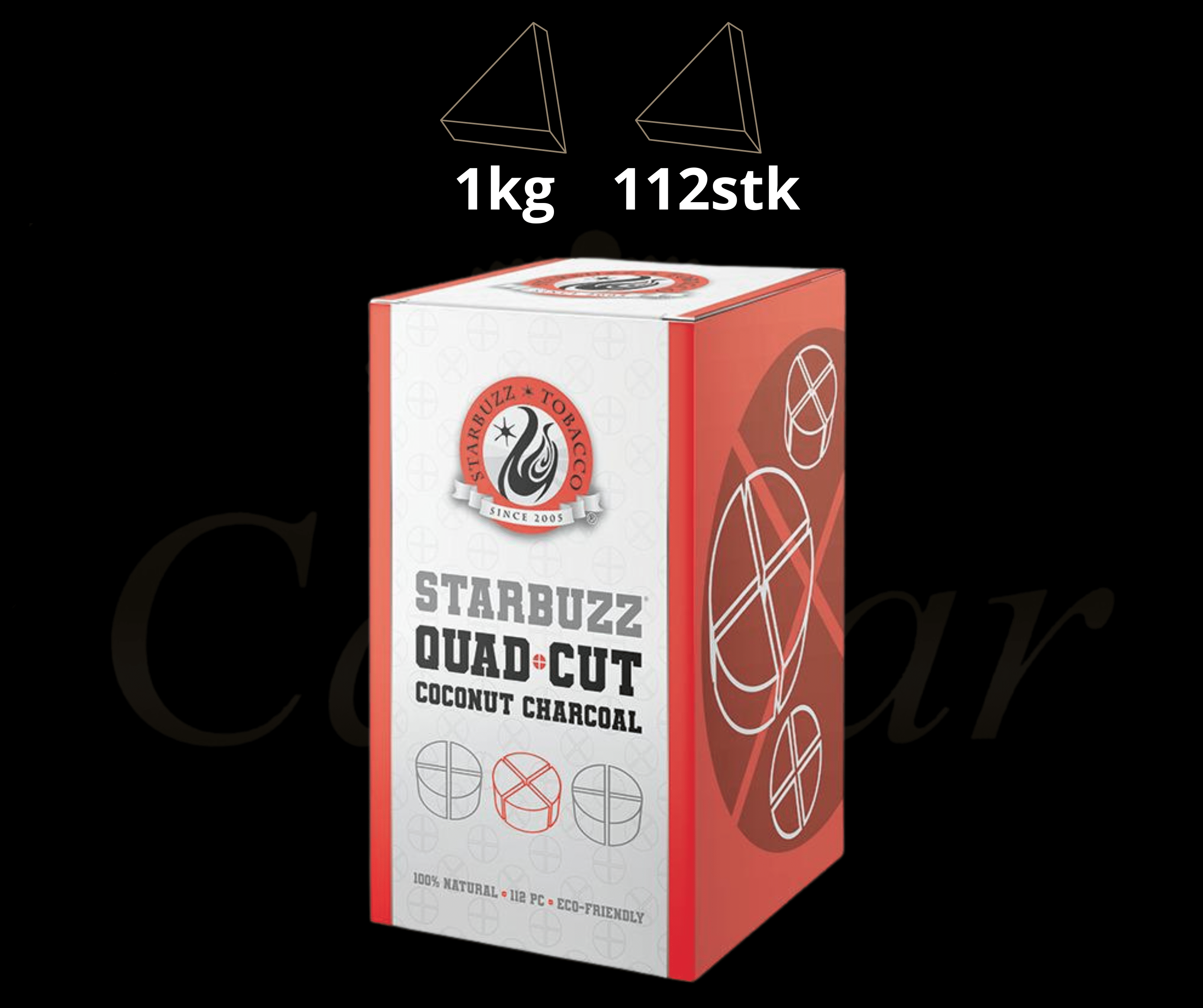 StarBuzz Quad Cut (10kg) - Caesar Shisha