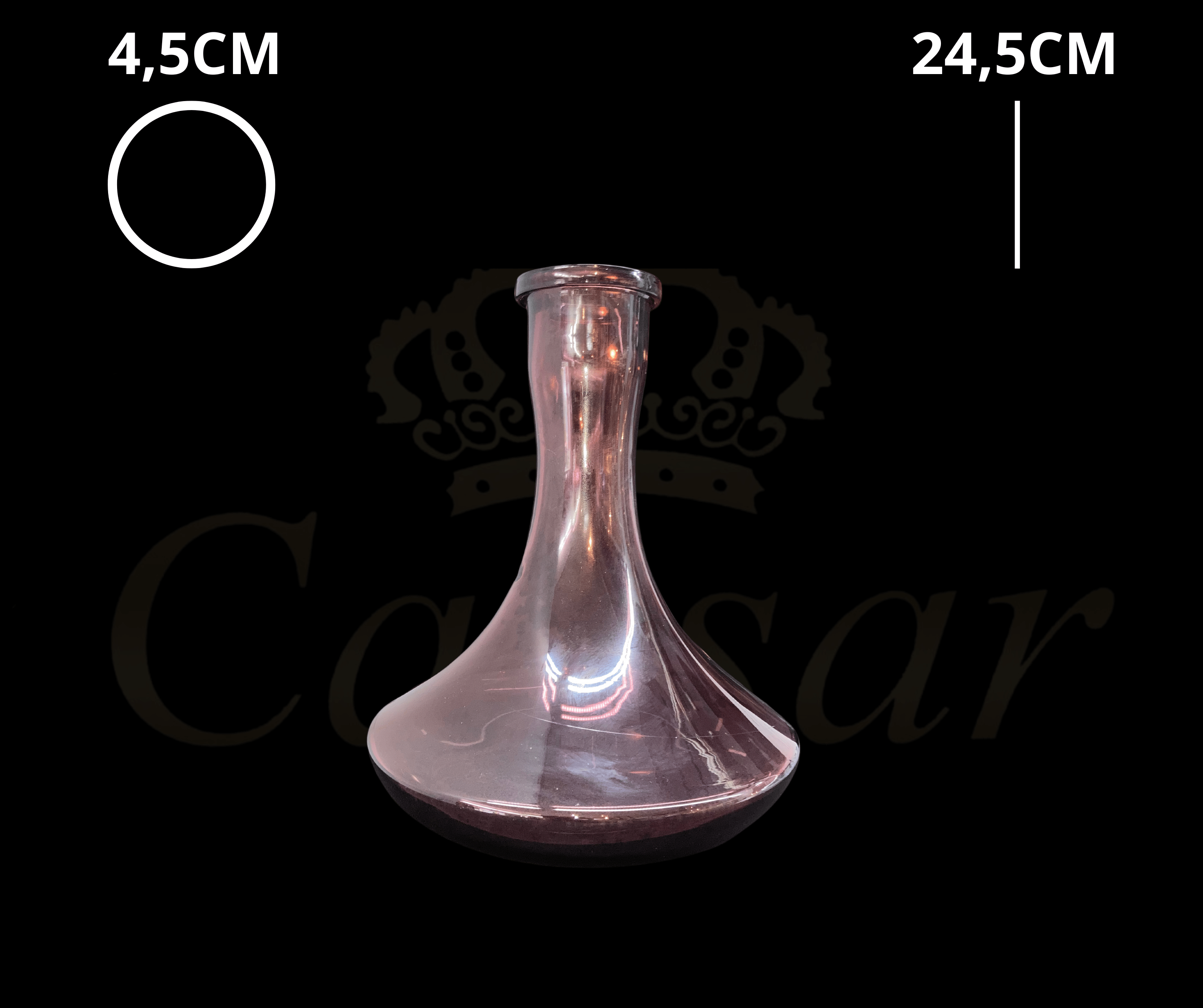Universal Ufo Vase Purple - Caesar Shisha