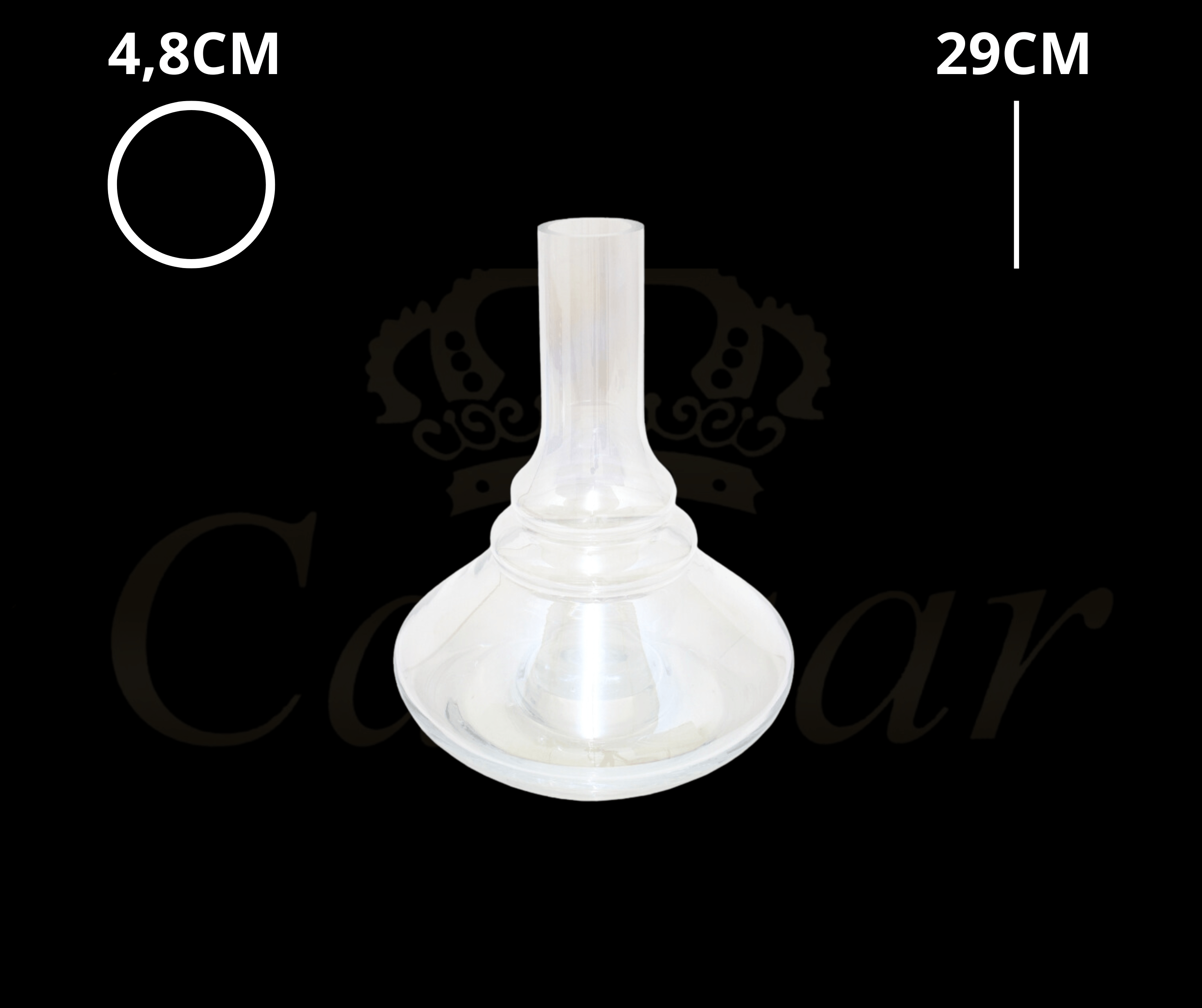 Universal Vase Bred Model - Caesar Shisha