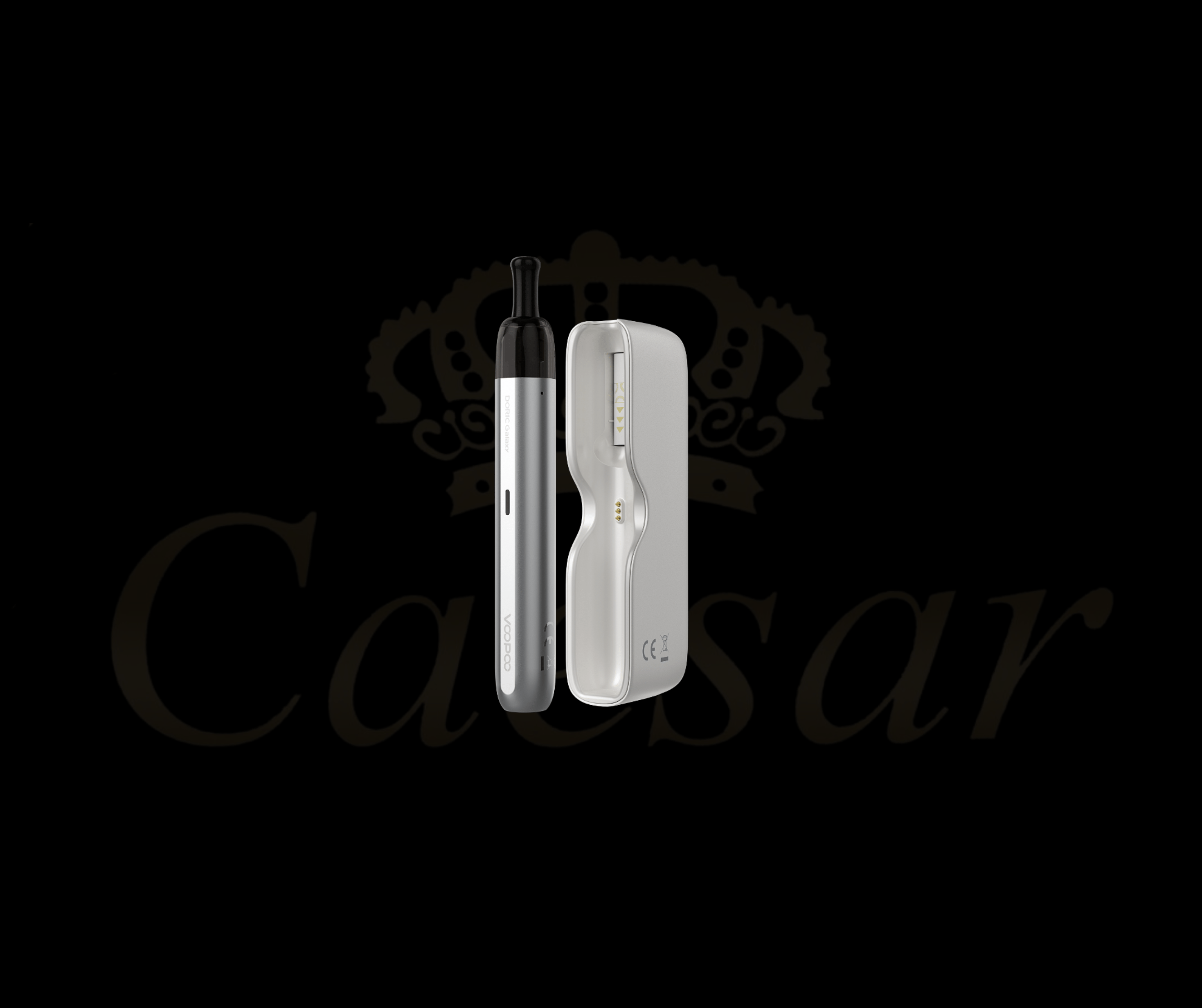 VooPoo Doric Galaxy / Silver & White - Caesar Shisha