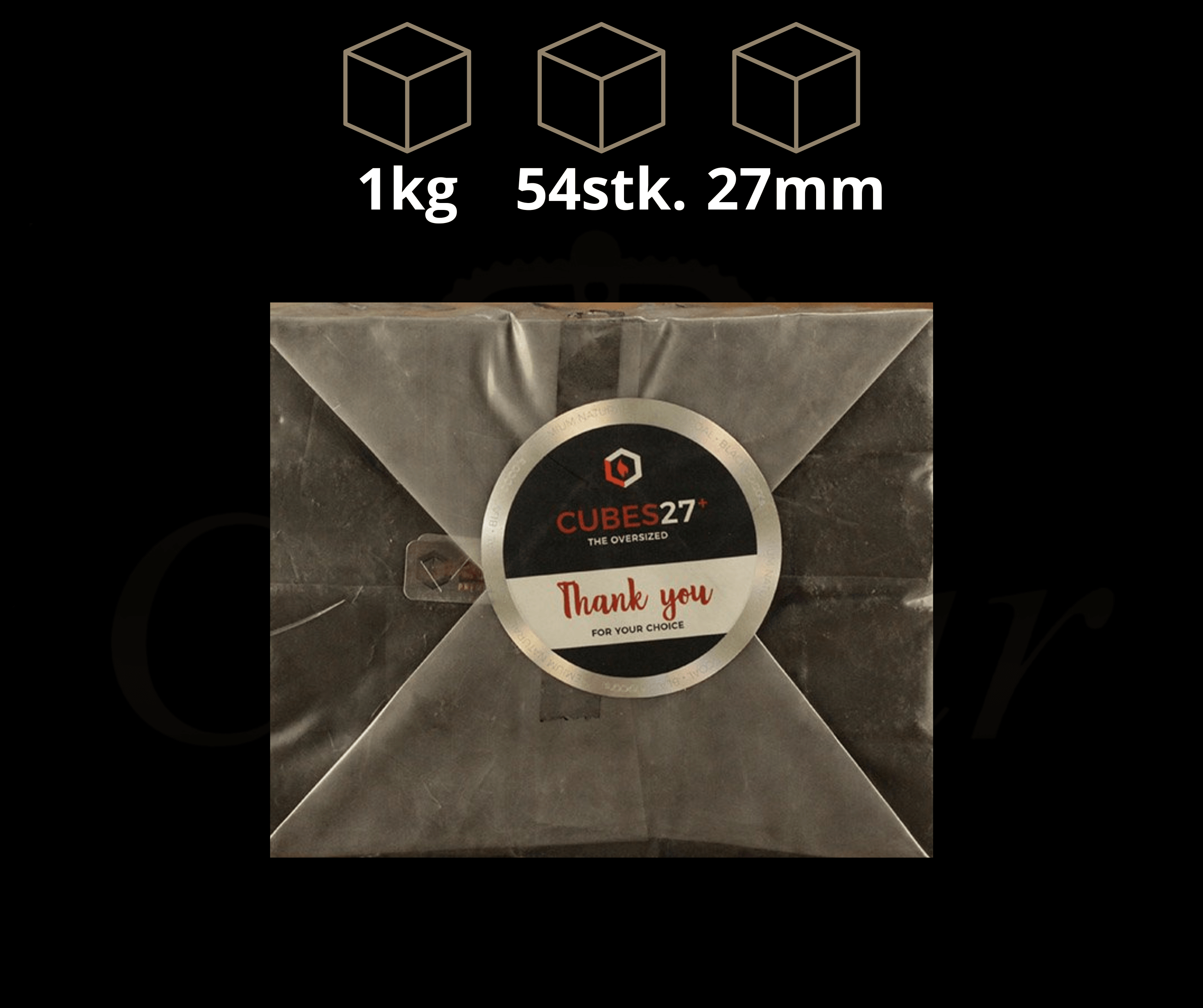 BLACK COCO'S 27 - Caesar Shisha