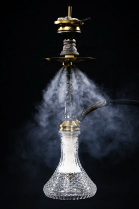 Jookah - Straight Flush - Black Steel Blue - Caesar Shisha