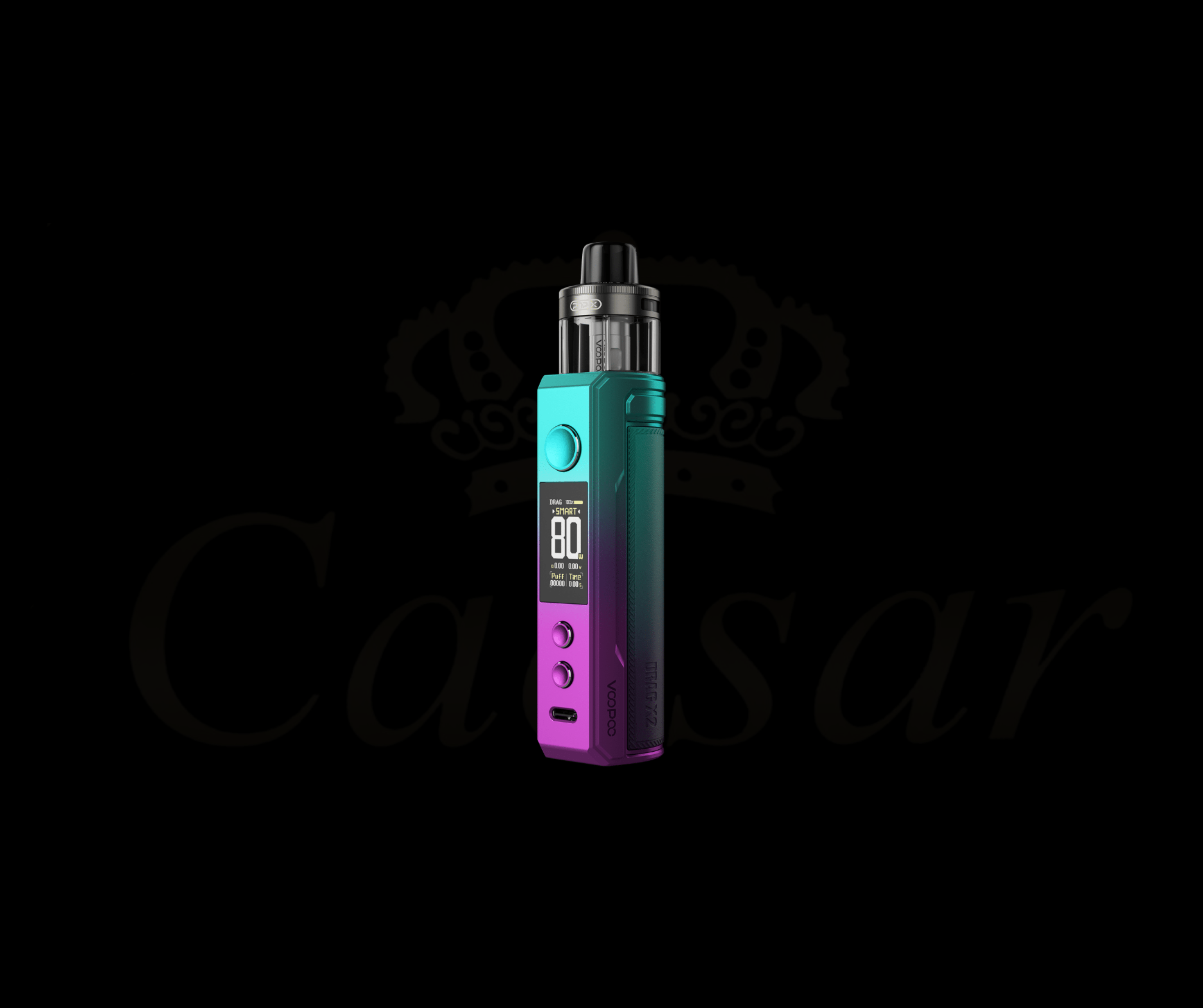 VooPoo Drag X2 / Sky Blue (Inkl. 18650) - Caesar Shisha